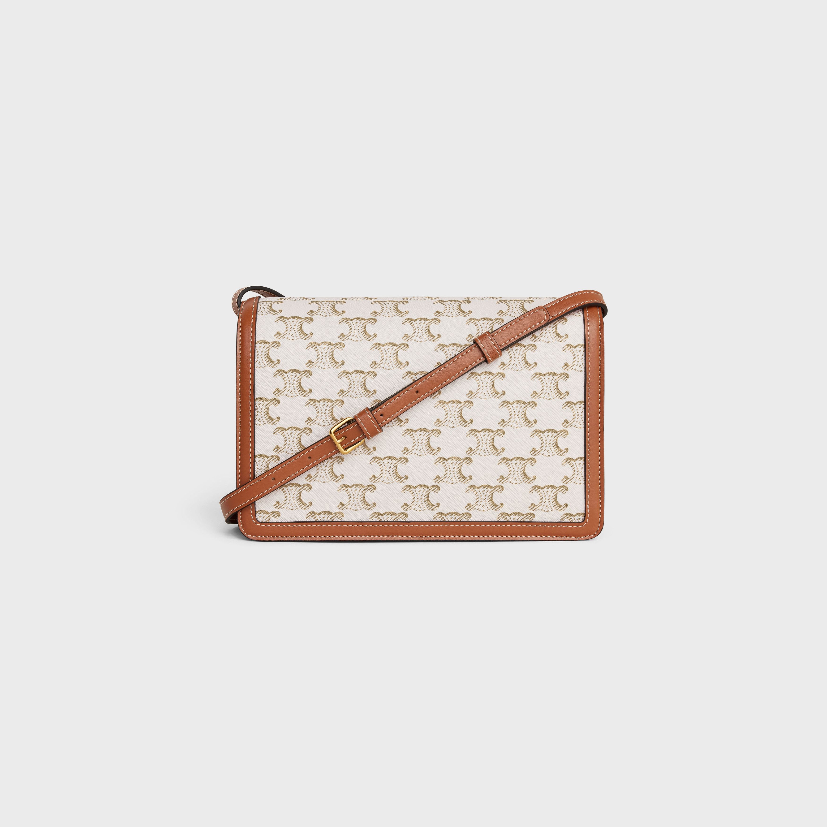 Celine o1bcso1str0125 Size: OS / Triomphe Canvas Enveloppe Bag Size ONE SIZE - 3 Thumbnail