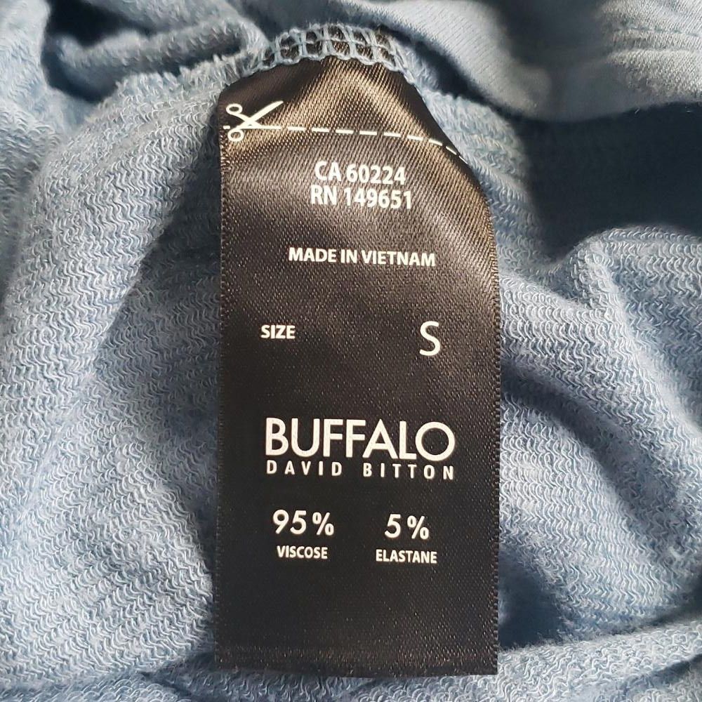 Buffalo David Bitton CT545 Buffalo David Bitton Ladies Blue T-shirt S Size S / US 4 / IT 40 - 4 Thumbnail