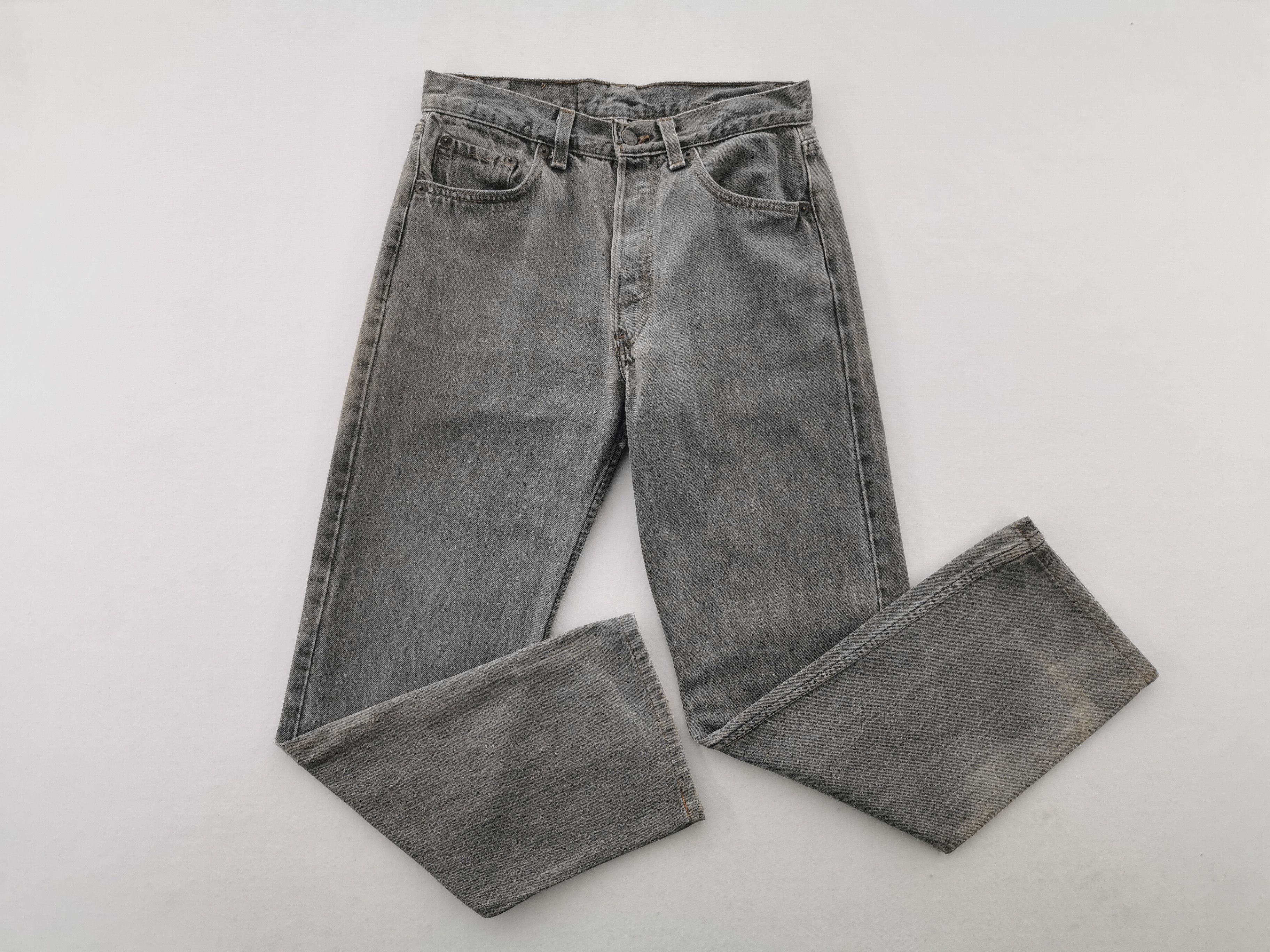 Levi's Vintage 90s Levis Lot 501 Denim Made In USA Size 29/30x32 Size US 29 - 4 Thumbnail