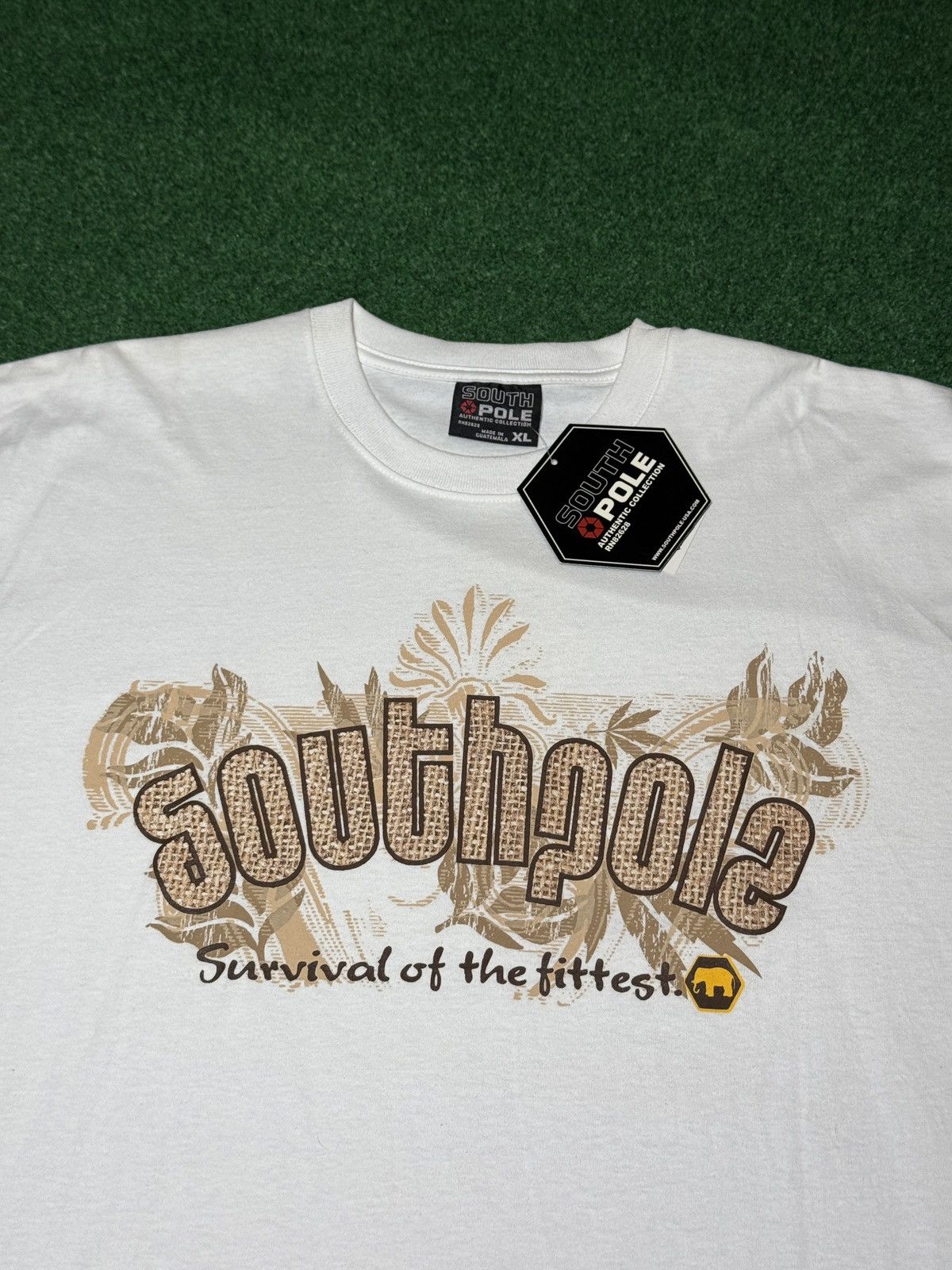 Southpole South Pole Survival Of The Fittest Hip Hop XL Baggy T Shirt Size US XL / EU 56 / 4 - 2 Thumbnail