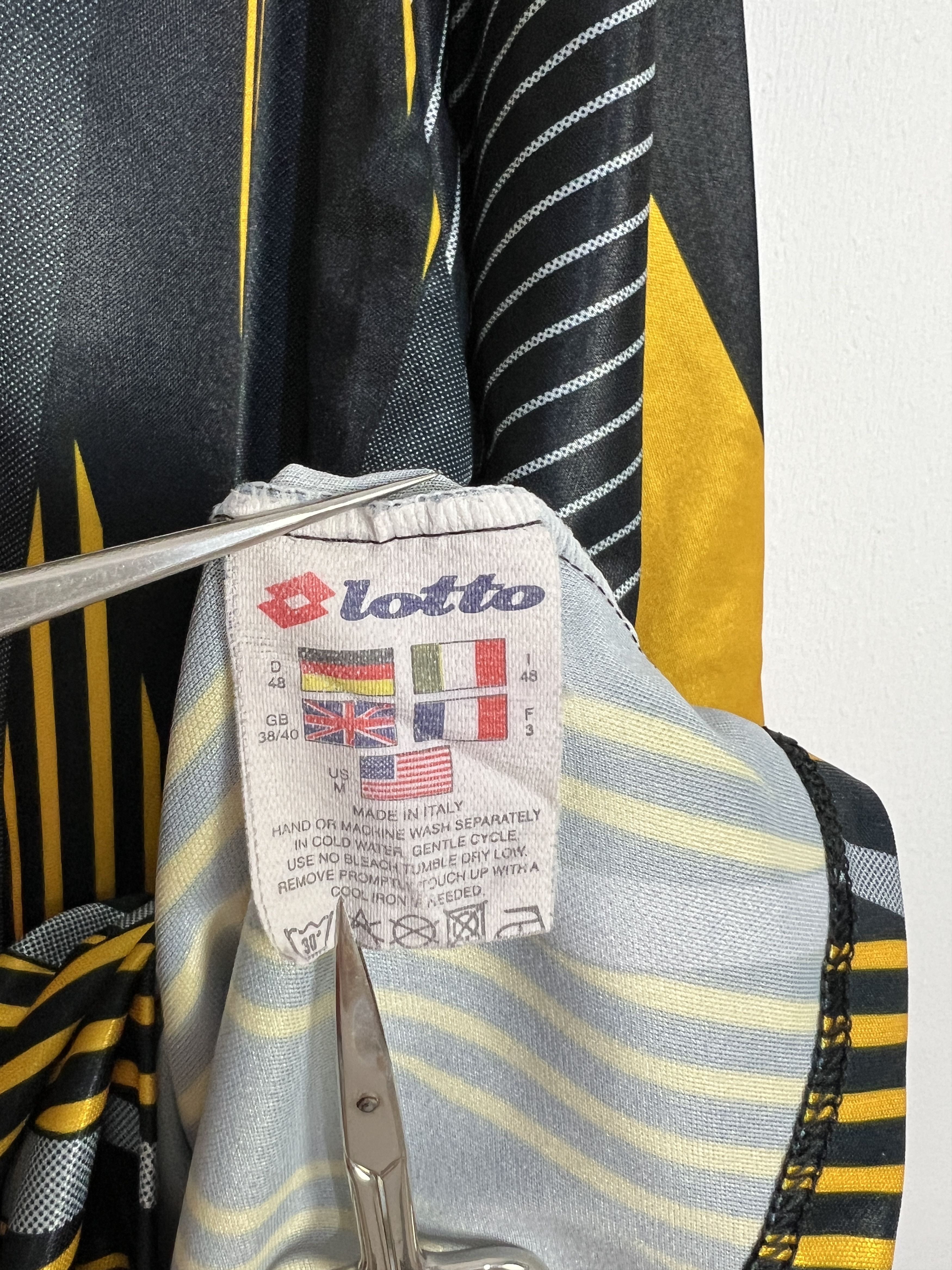 Lotto Sport Vintage AC Milan Goalkeeper football shirt 1996 Template Size US M / EU 48-50 / 2 - 11 Thumbnail