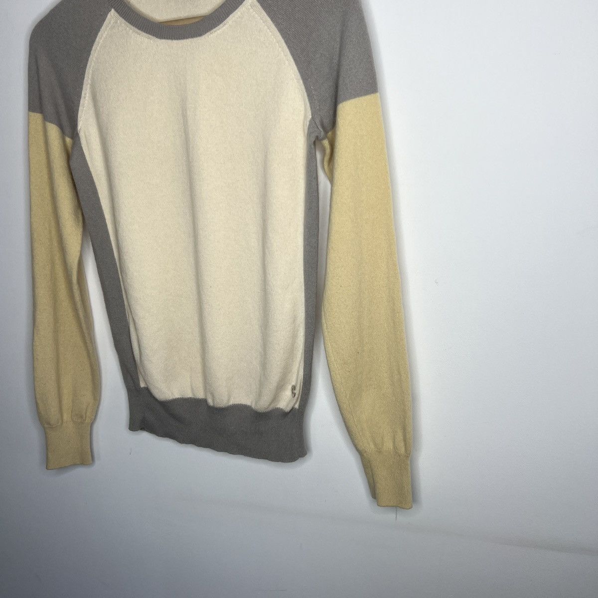 Designer × Loro Piana Loro Piana Womens Beige Baby Cashmere Sweater Jumper Knit Size M / US 6-8 / IT 42-44 - 2 Thumbnail