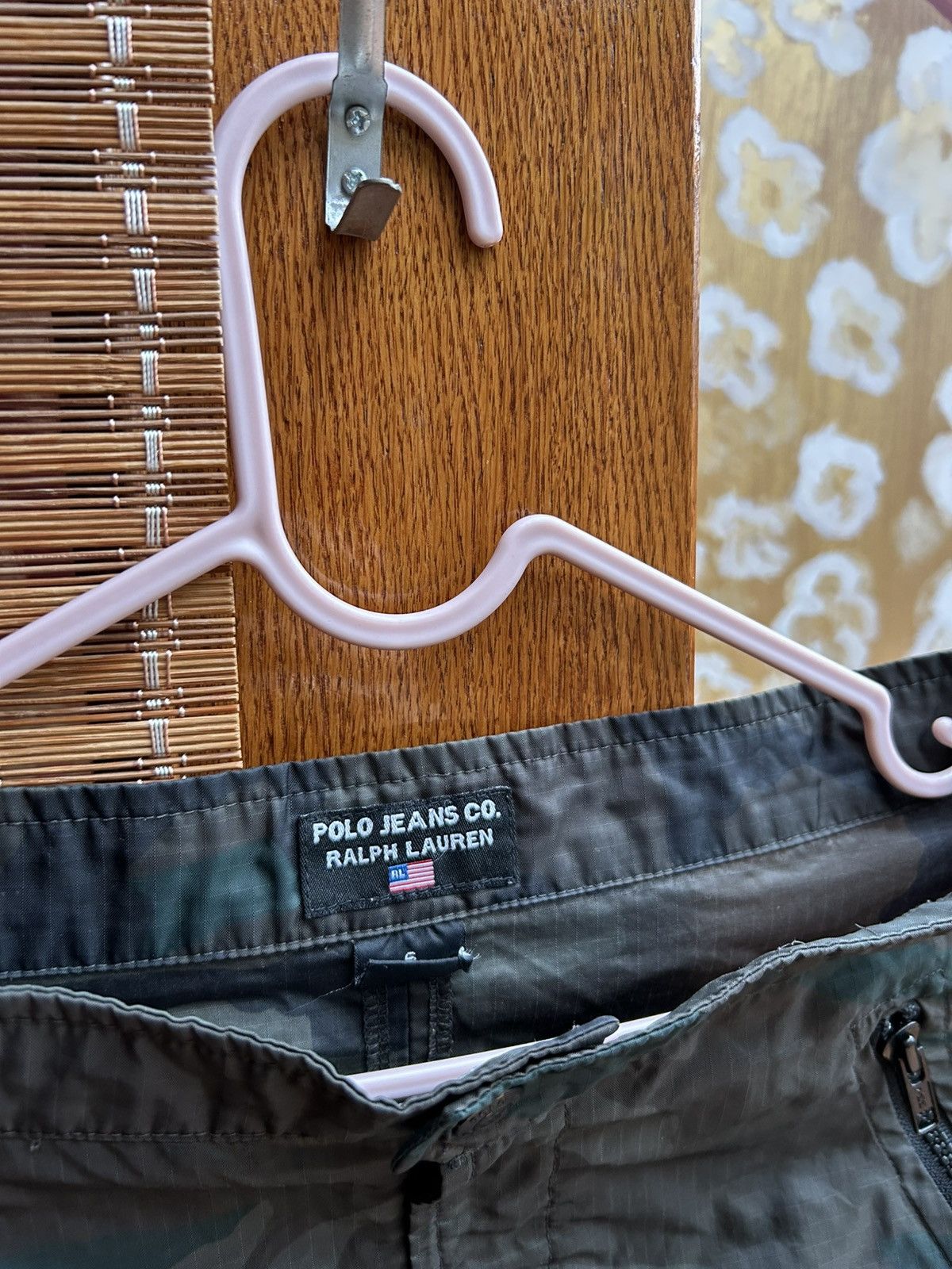 Polo Ralph Lauren Y2K Polo Jeans Ralph Lauren Camo Nylon Mini Skirt Military Size 28" / US 6 / IT 42 - 5 Thumbnail