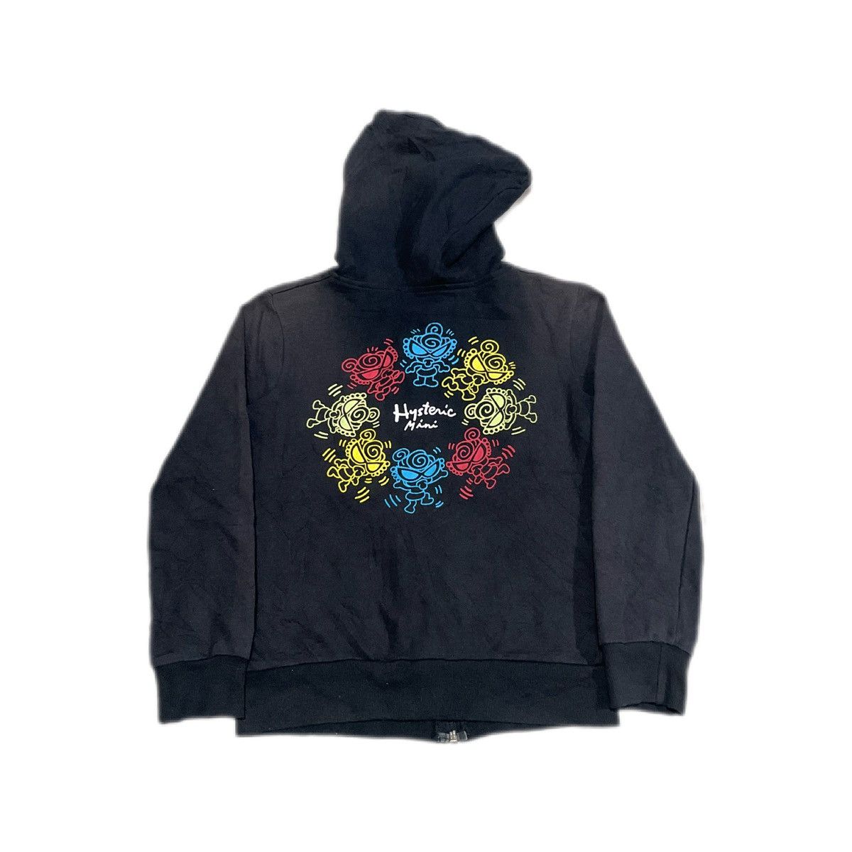 Hysteric Glamour 🔥Y2K Vintage Hysteric Mini Hoodie Pop Art K.Haring Style Size US XS / EU 42 / 0 - 2 Thumbnail