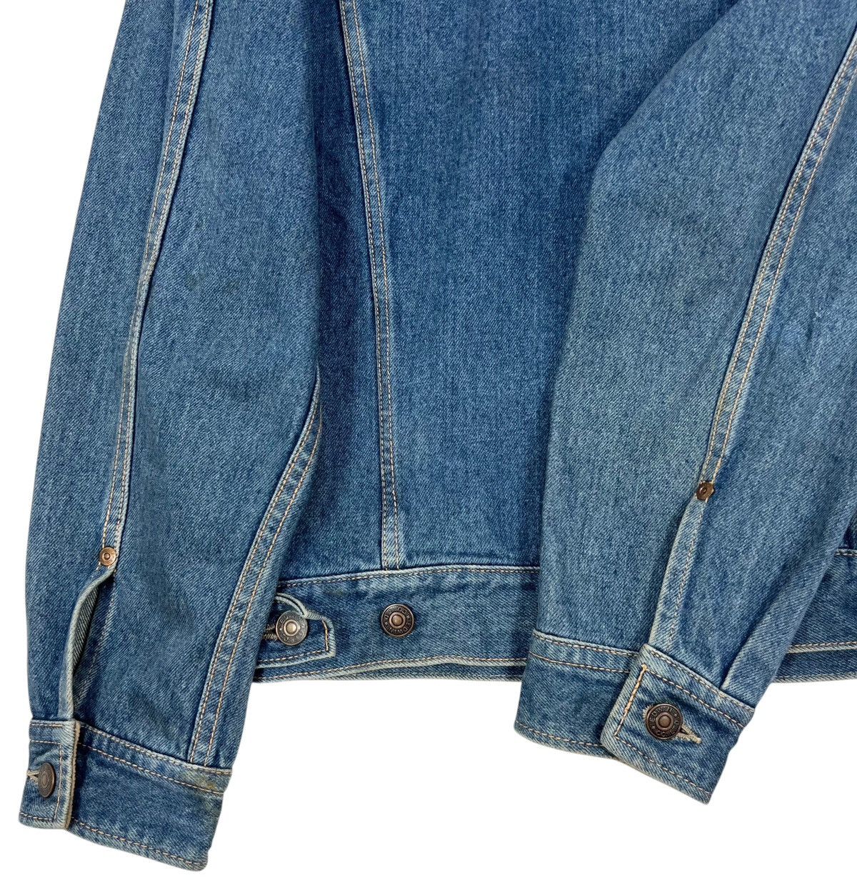 Edwin × Vintage Vintage Edwin Denim Trucker Jacket Corduroy Collar Size US M / EU 48-50 / 2 - 13 Thumbnail
