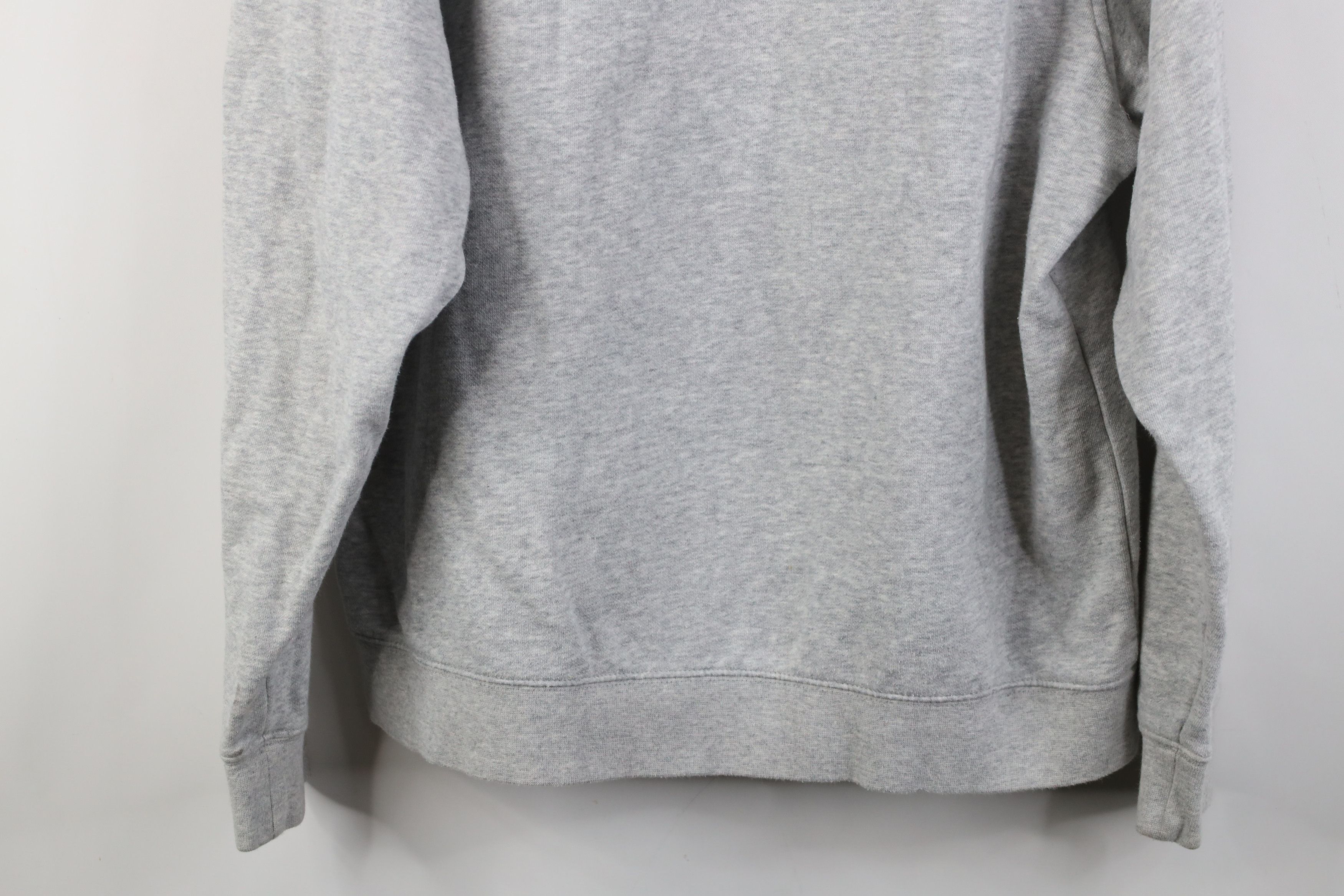 Nike Vintage Y2K Nike Mini Swoosh Hoodie Sweatshirt Heather Gray Size US L / EU 52-54 / 3 - 15 Thumbnail