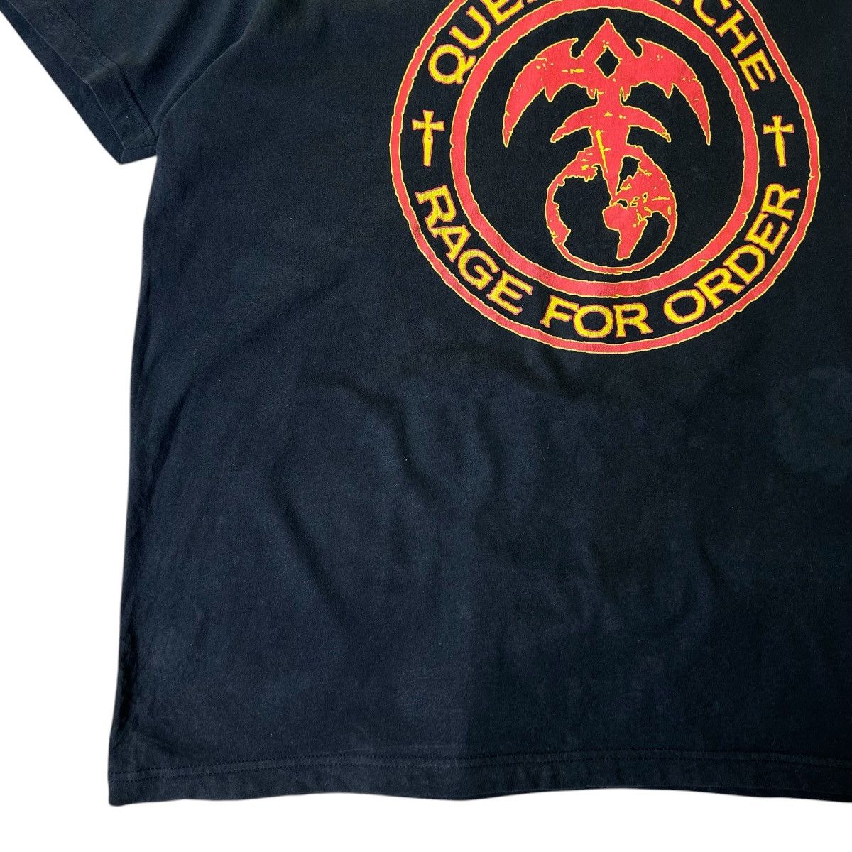 Band Tees Vintage Queensryche Rage For Order Band T-Shirt Size US XXL / EU 58 / 5 - 6 Thumbnail