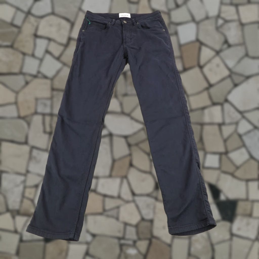 DUER DUER Pants Slim Black Chino 27x30 Mens Regular Straight Front Stretch Breathable Pockets Workwear 30in Inseam Mens Size US 27 - 1 Thumbnail