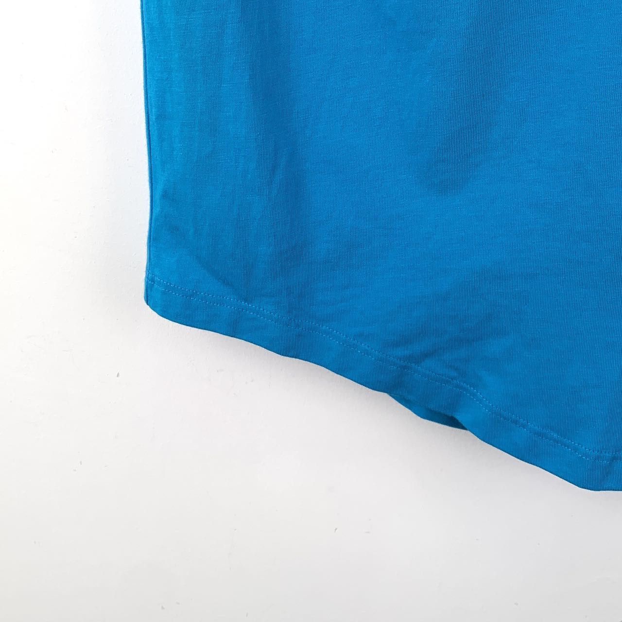 Balmain Balmain Blue Logo Gold Foil Cotton Sleeveless Vest K26WX Size XS / US 0-2 / IT 36-38 - 5 Thumbnail