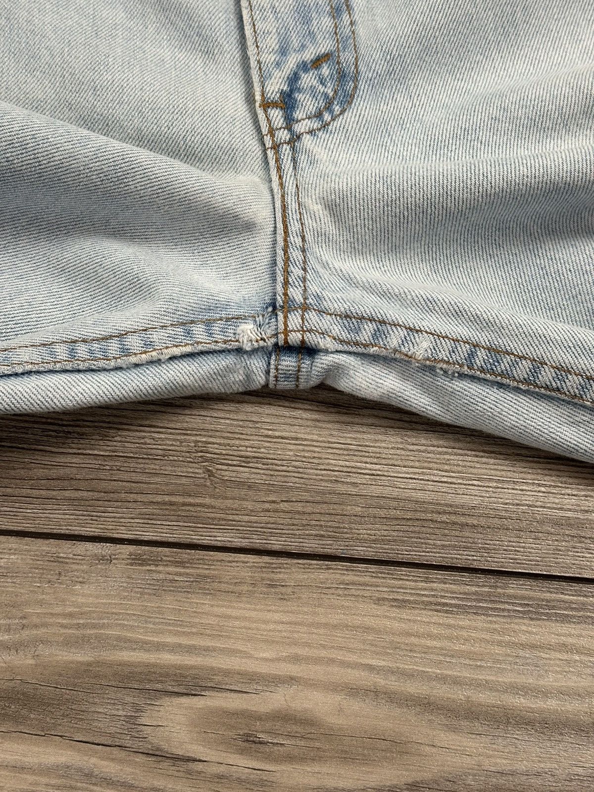 Levi's Vintage 90’s Levis 516 Light Wash Jeans Size US 34 / EU 50 - 6 Thumbnail