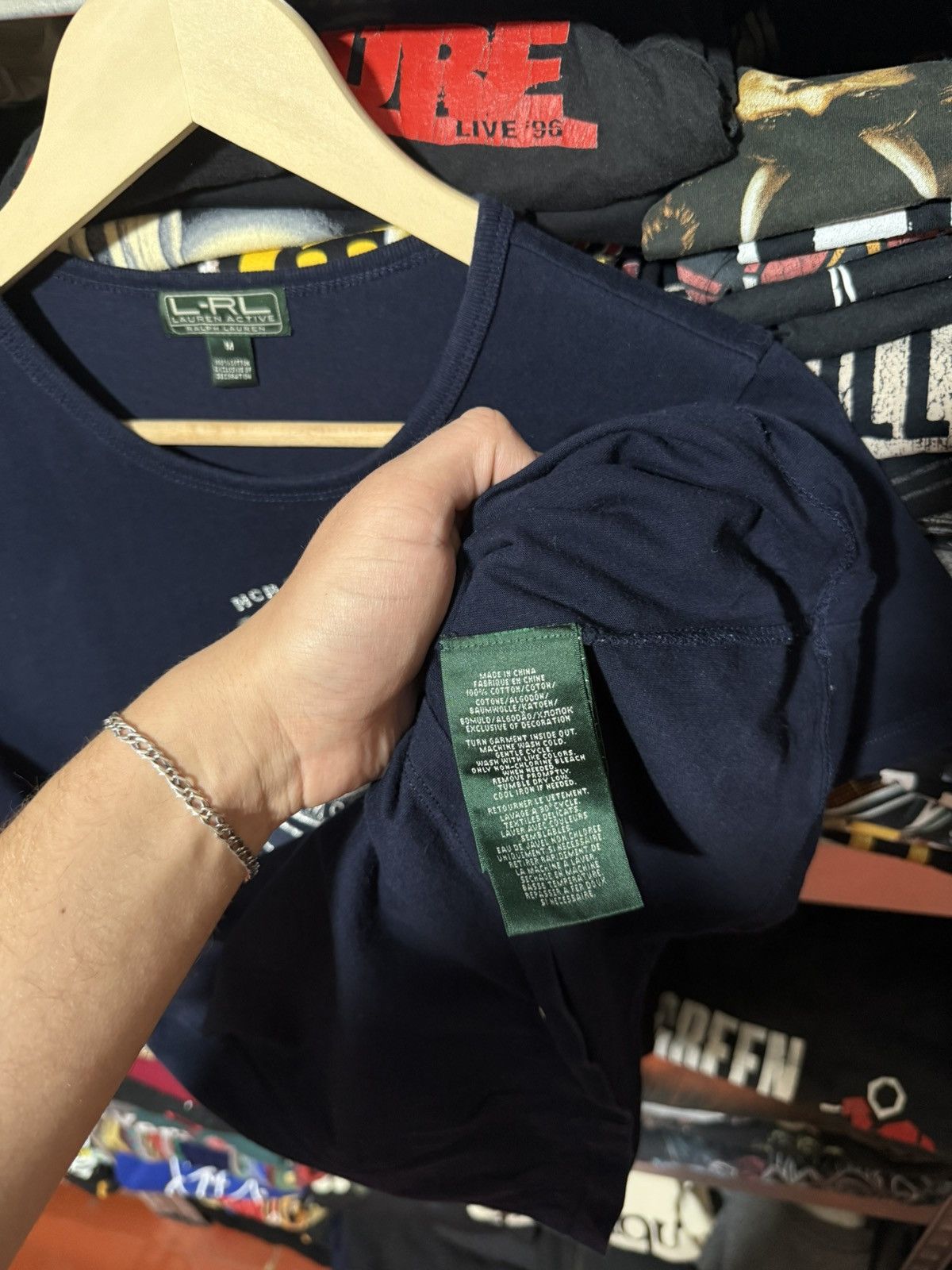 Ralph Lauren Rare Vintage L.R.L. Ralph Lauren T-Shirt Y2K Hype Size M / US 6-8 / IT 42-44 - 5 Thumbnail