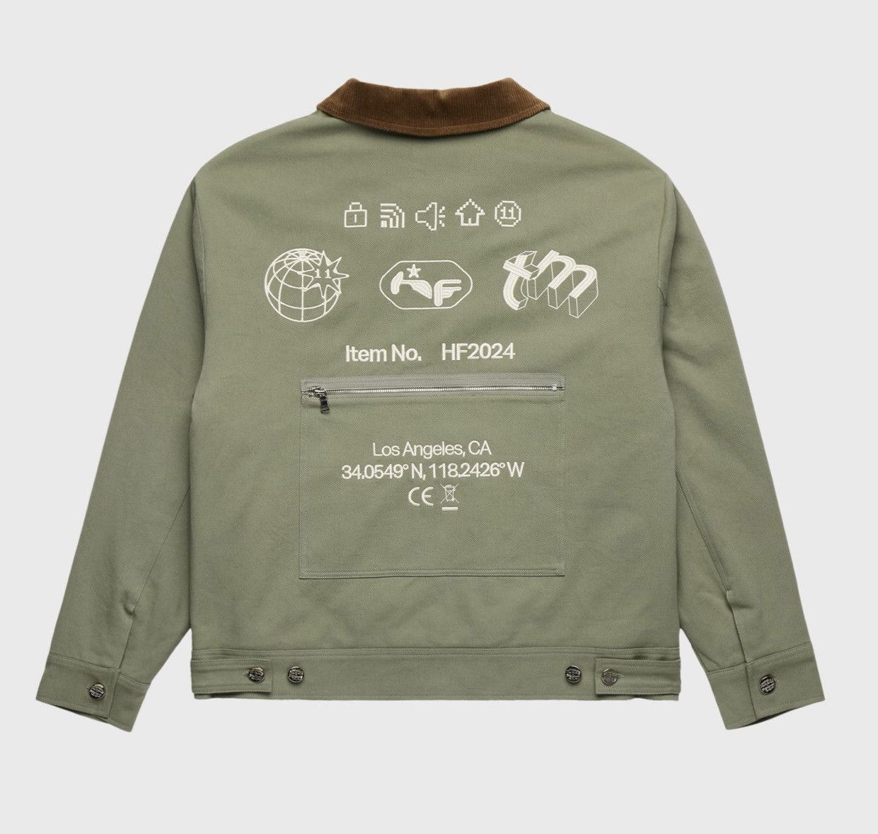 Homme + Femme La Evolution Work Jacket Green Size US S / EU 44-46 / 1 - 2 Thumbnail