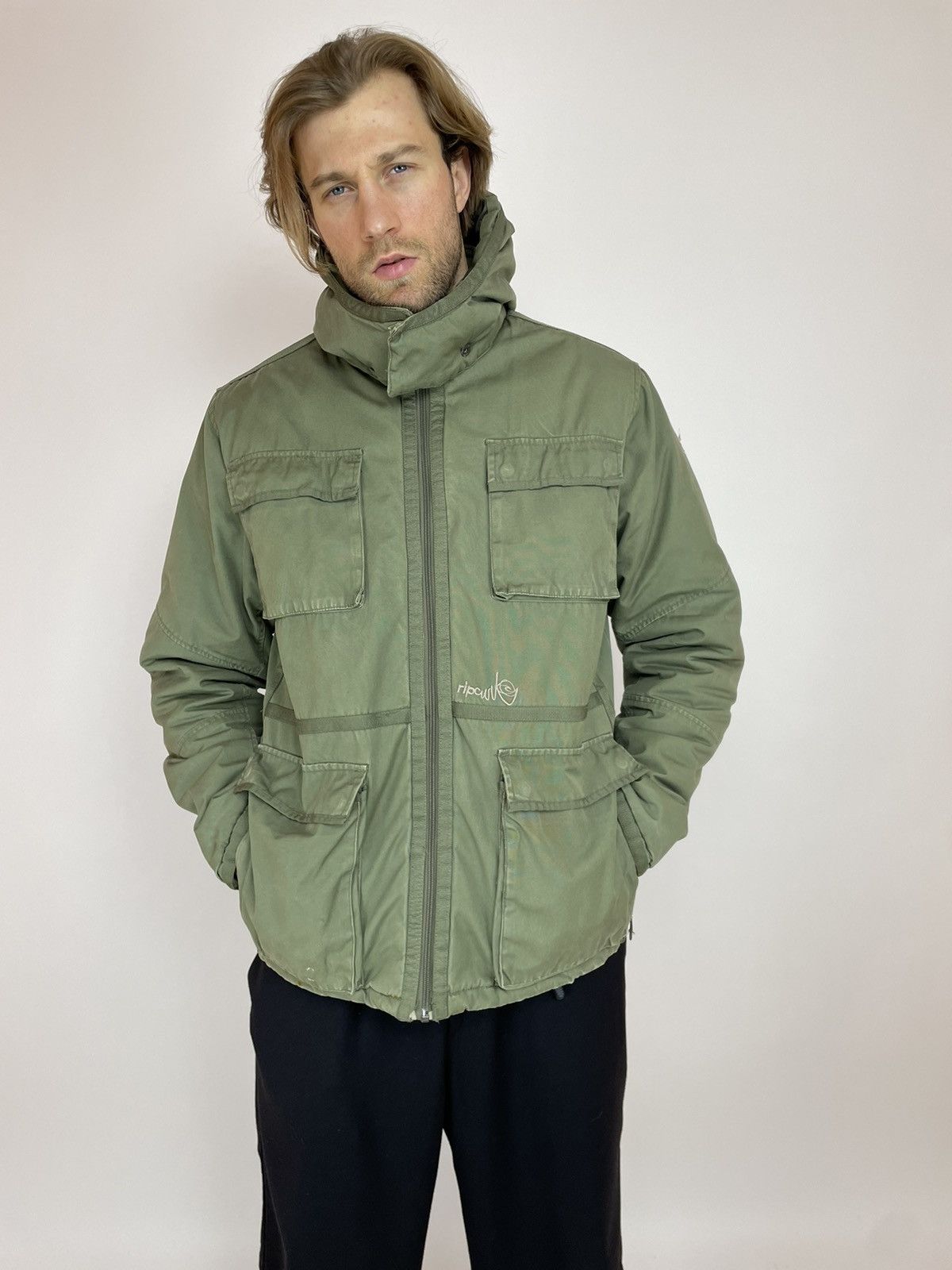 Rip Curl RIP CURL The SearchVintage Military Parka Jacket Mens Size US XL / EU 56 / 4 - 3 Thumbnail