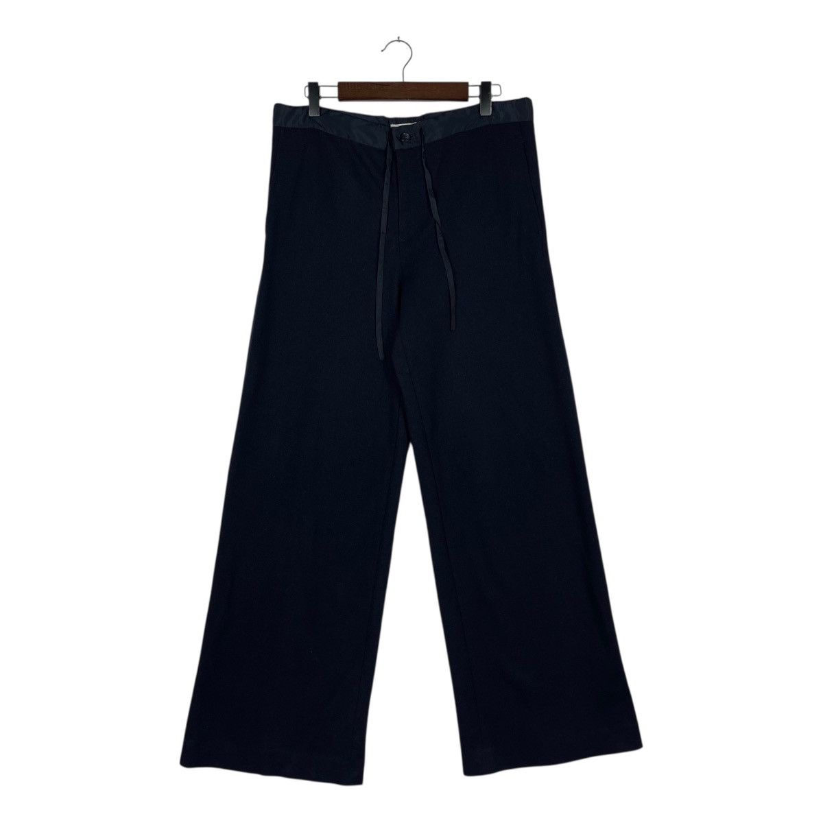 Tsumori Chisato Archive Tsumori Chisato Wool Wide Leg Pants Navy Blue Size 32" / US 10 / IT 46 - 1 Thumbnail