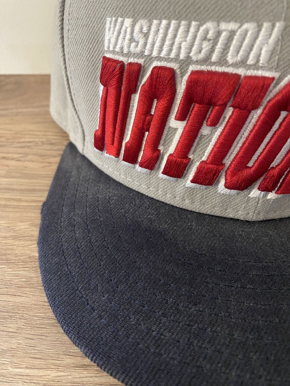 MLB × New Era Washington Nationals New Era 59Fifty Fitted Hat Cap 7 3/8 Size ONE SIZE - 2 Thumbnail