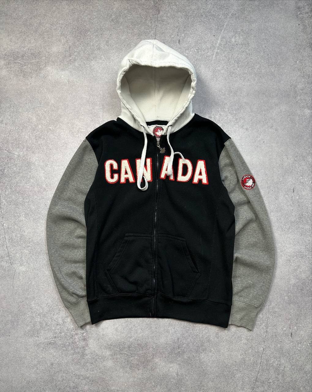 Canada West Vintage Canada Zip Hoodie, Size L – Cozy & Timeless Streetwe Size US L / EU 52-54 / 3 - 1 Thumbnail