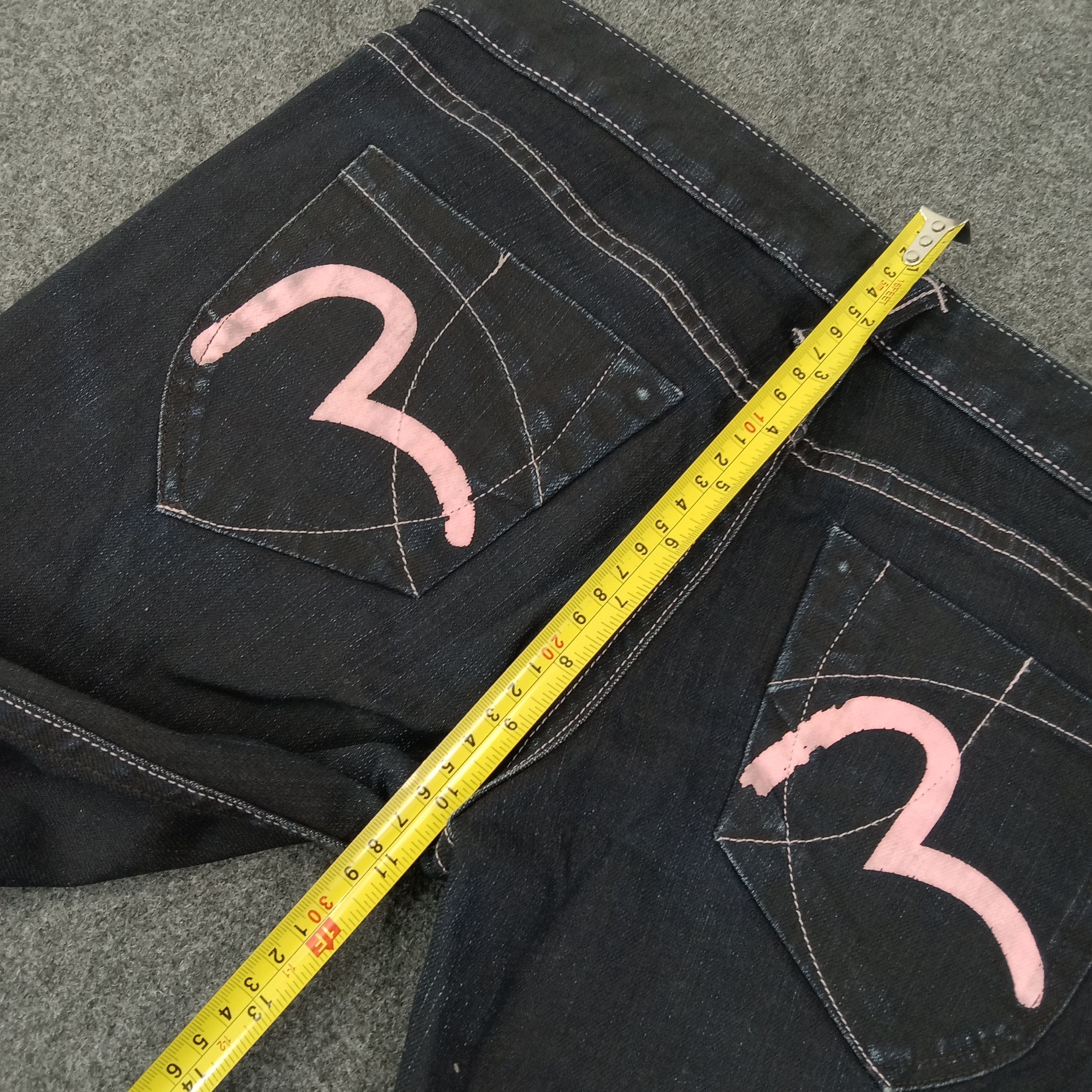 Evisu Evisu Japanese Brand Daicock Custom Art Denim Jeans C258N9 Size 30" / US 8 / IT 44 - 11 Thumbnail