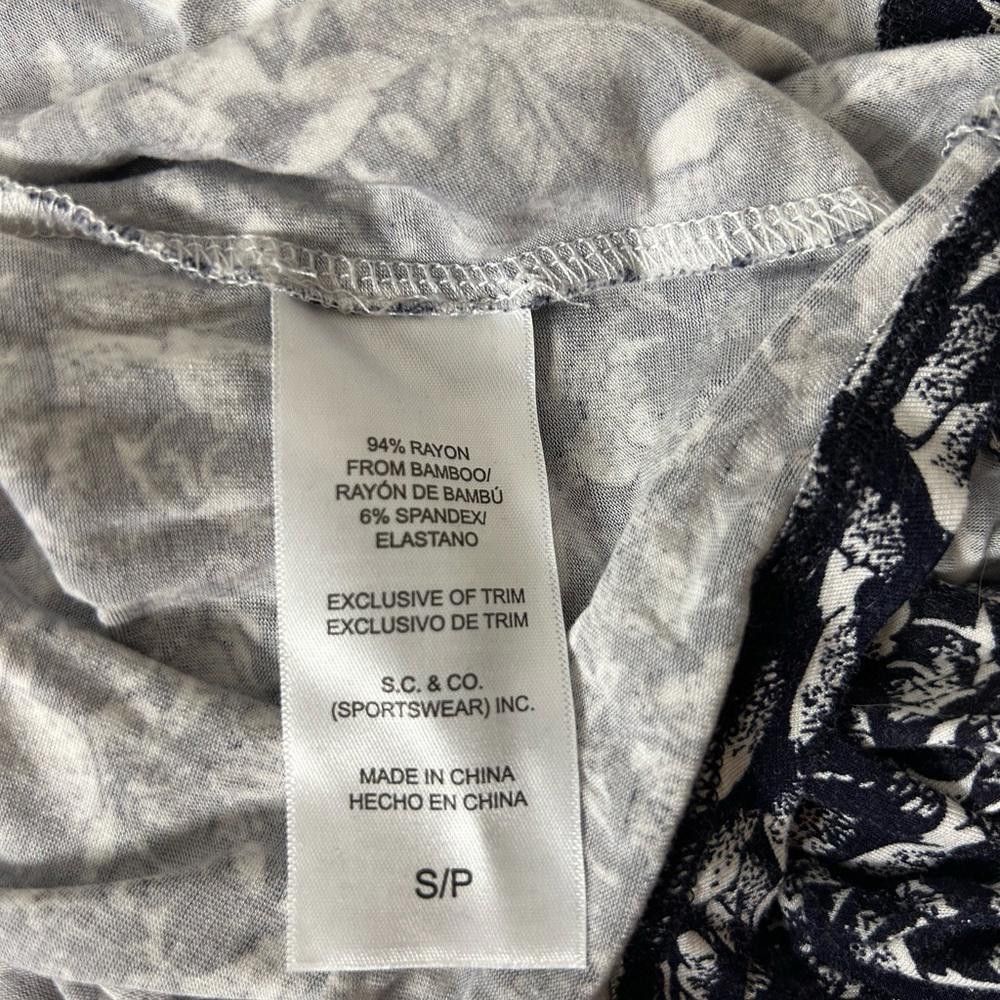 Designer S.C. & CO l NWOT Floral Tee Hoodie Small Size S / US 4 / IT 40 - 9 Thumbnail