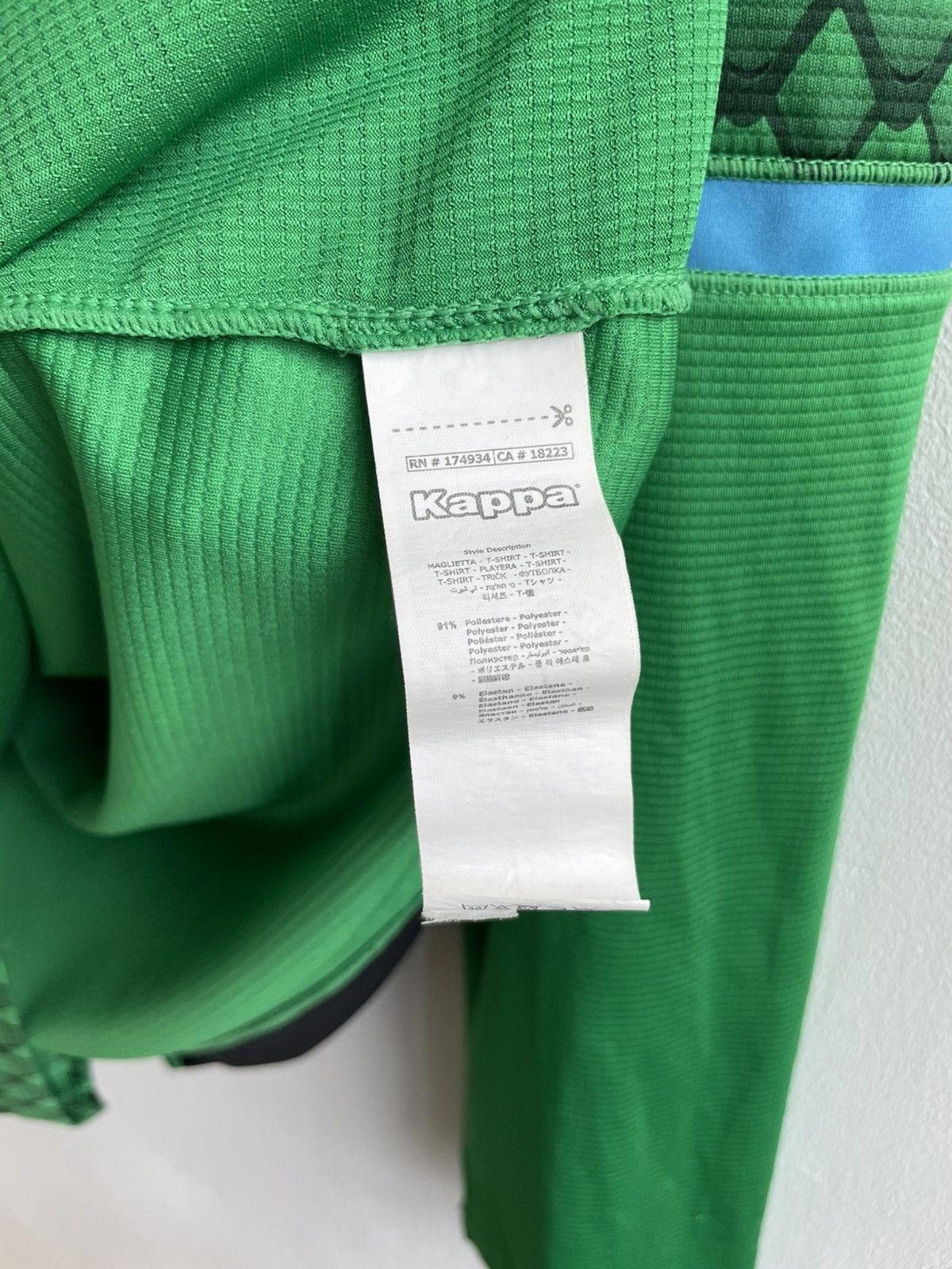 Vintage Napoli 2018 2019 Goalkeeper Home Shirt Football Soccer Jersy Size US XXL / EU 58 / 5 - 23 Thumbnail