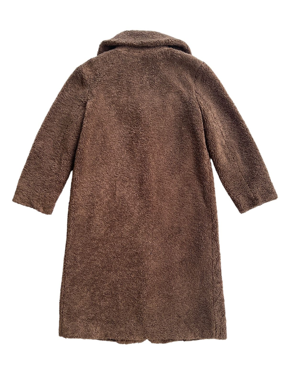 agnes b. Agnes B. Teddy Fleece Jacket LongCoat Size S / US 4 / IT 40 - 3 Thumbnail