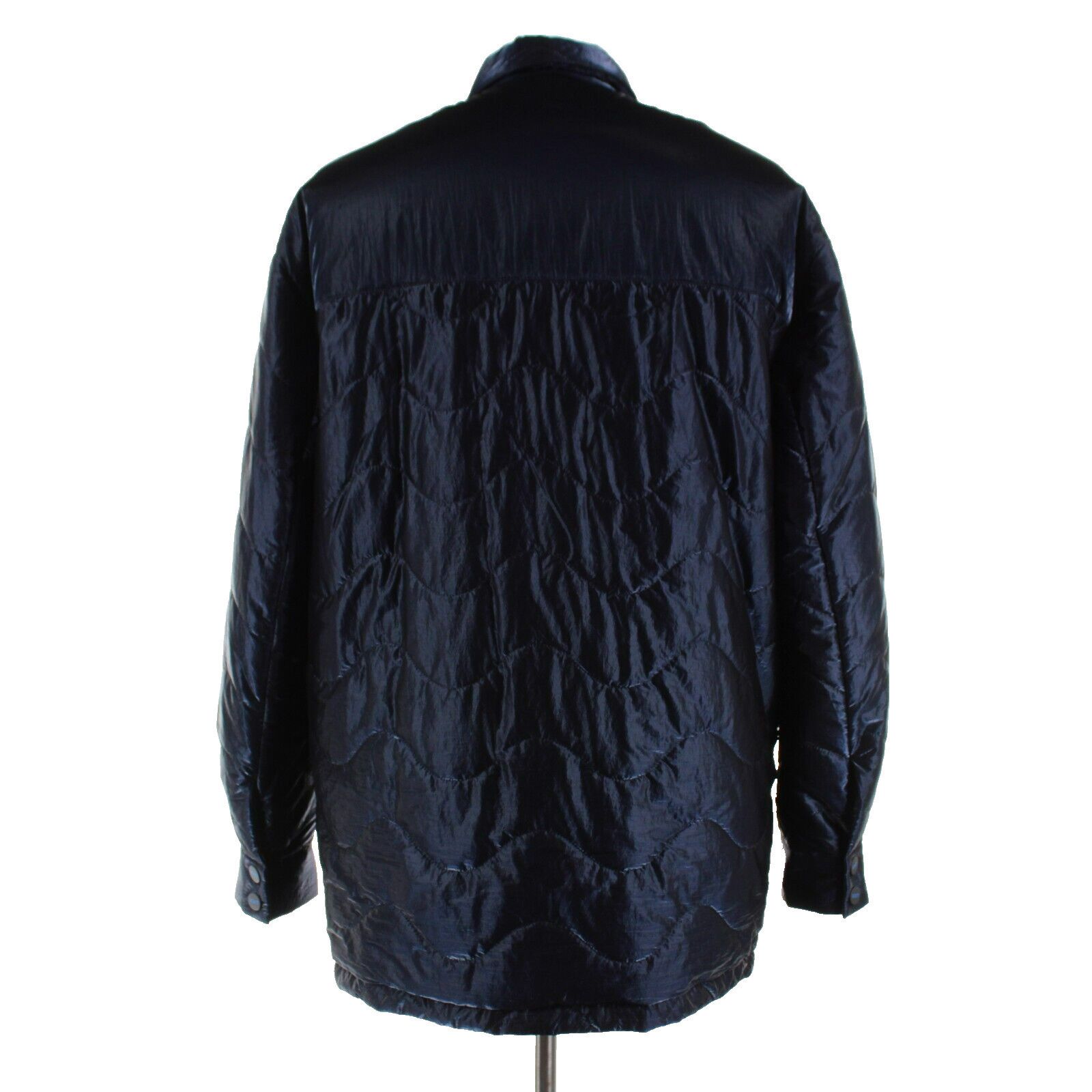 Kiton Jacket Size L US In Blue Nylon