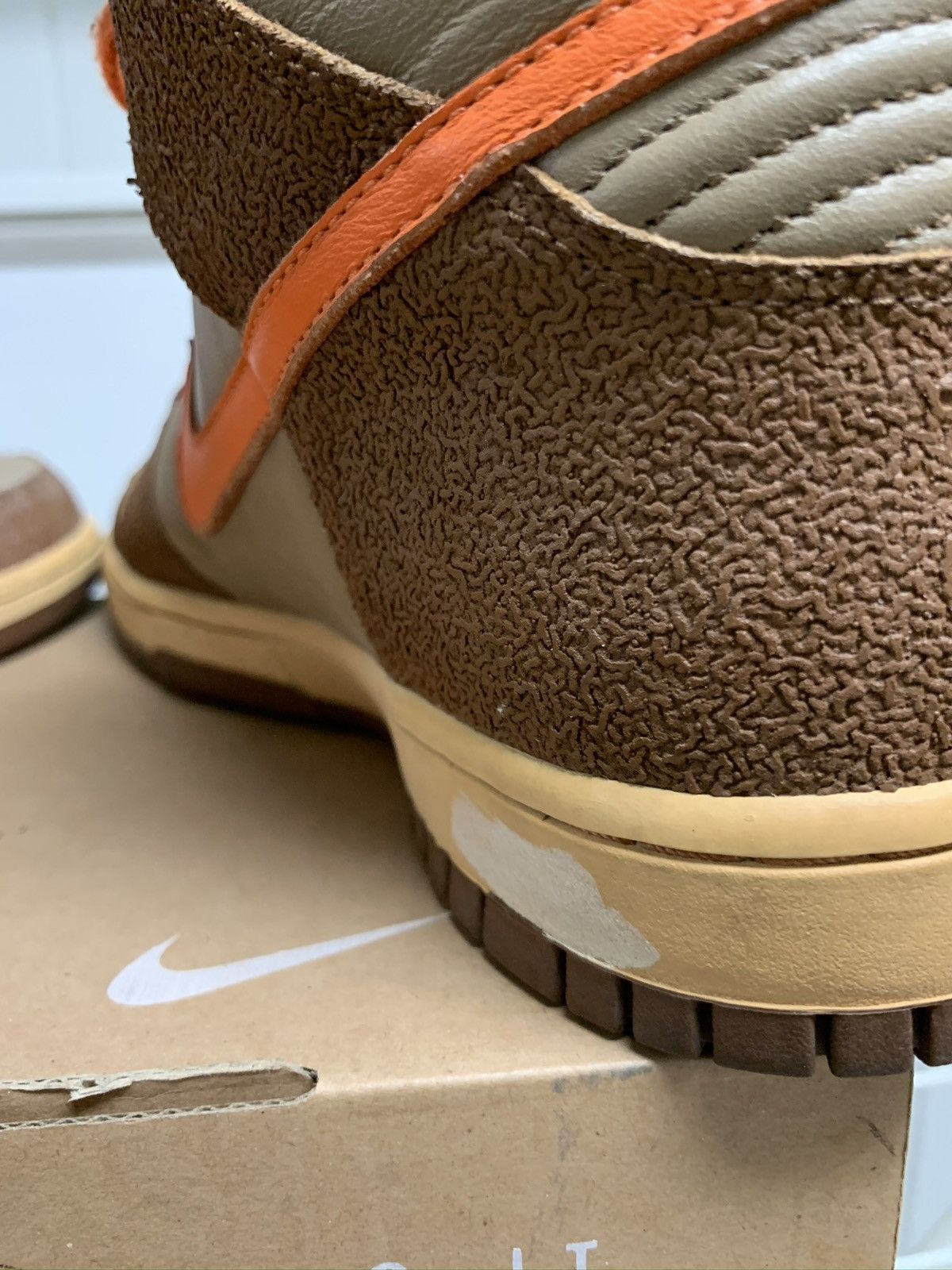 Nike Nike Dunk High Premium Fantastic Four The Thing 2006 Rare Size US 9.5 / EU 42-43 - 5 Thumbnail