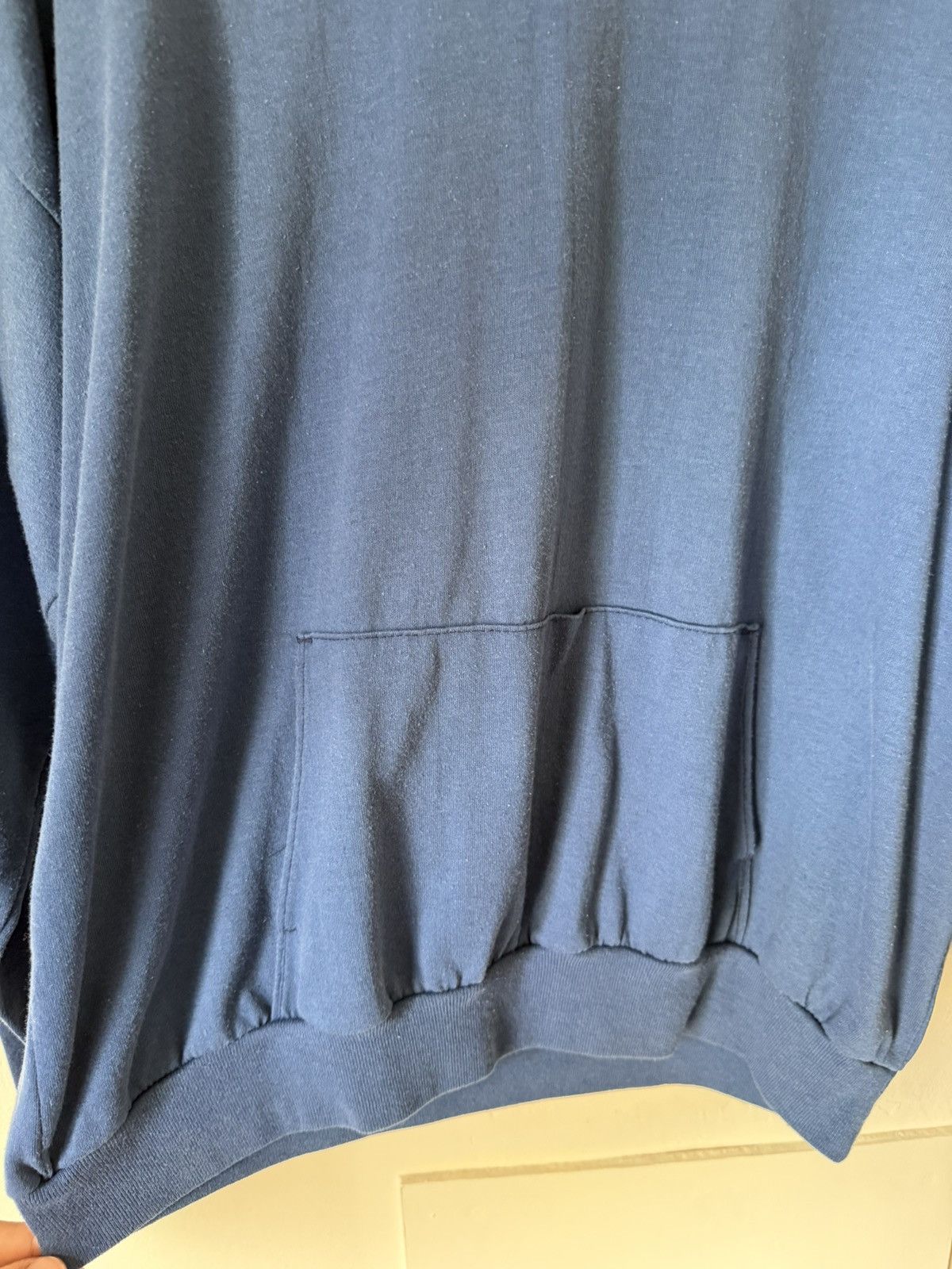 Other True Vintage 70s Fun-Tees Blue Pullover Hoodie Size US L / EU 52-54 / 3 - 6 Thumbnail