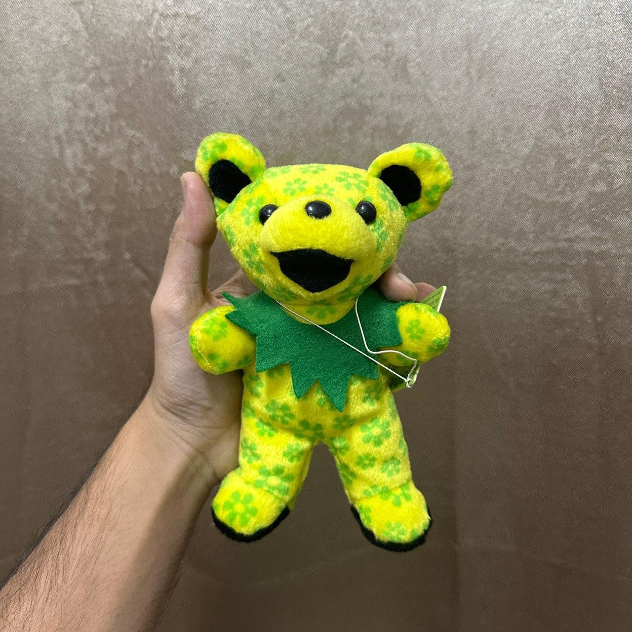 Vintage 2000s Grateful Dead Doodah Man Bean Bear Plush