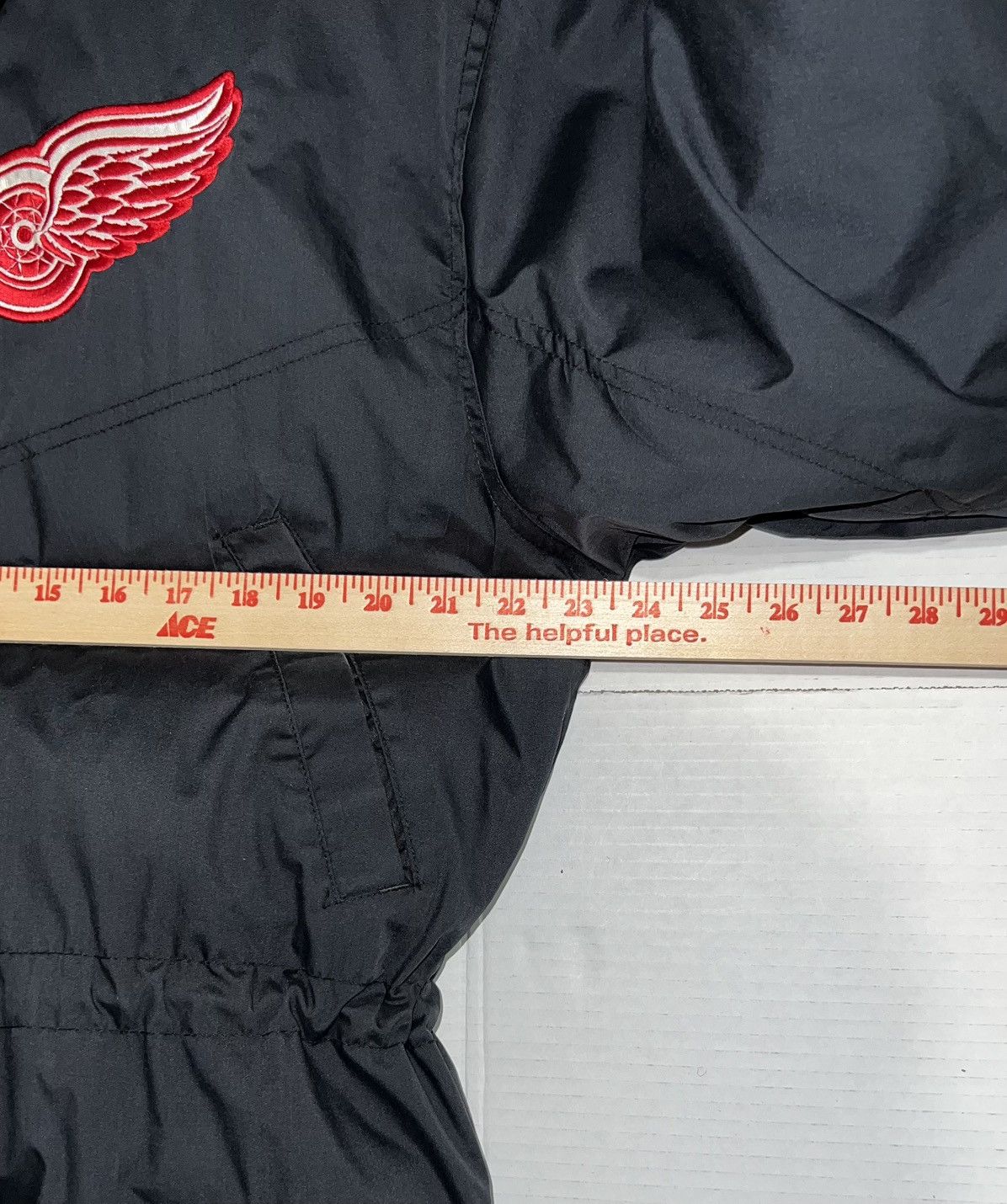 Vintage Vintage Detroit Red Wings Fans Gear M Long Jacket Coat Parka Size US M / EU 48-50 / 2 - 7 Thumbnail