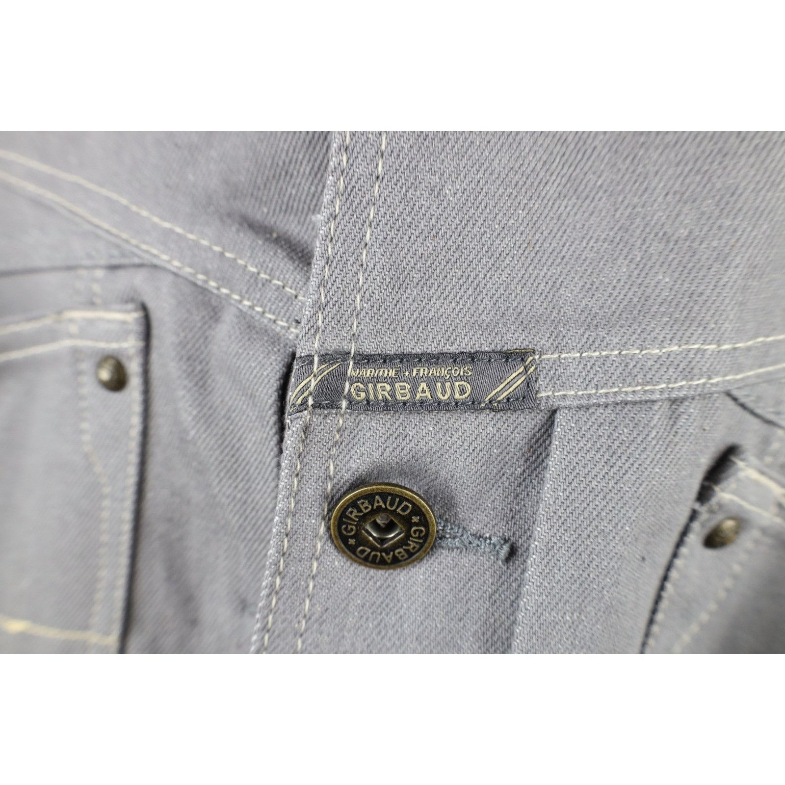Marithe + Francois Girbaud × Vintage NOS Vintage 90s Marithe Francois Girbaud Denim Jacket 3XL Size US XXL / EU 58 / 5 - 6 Thumbnail