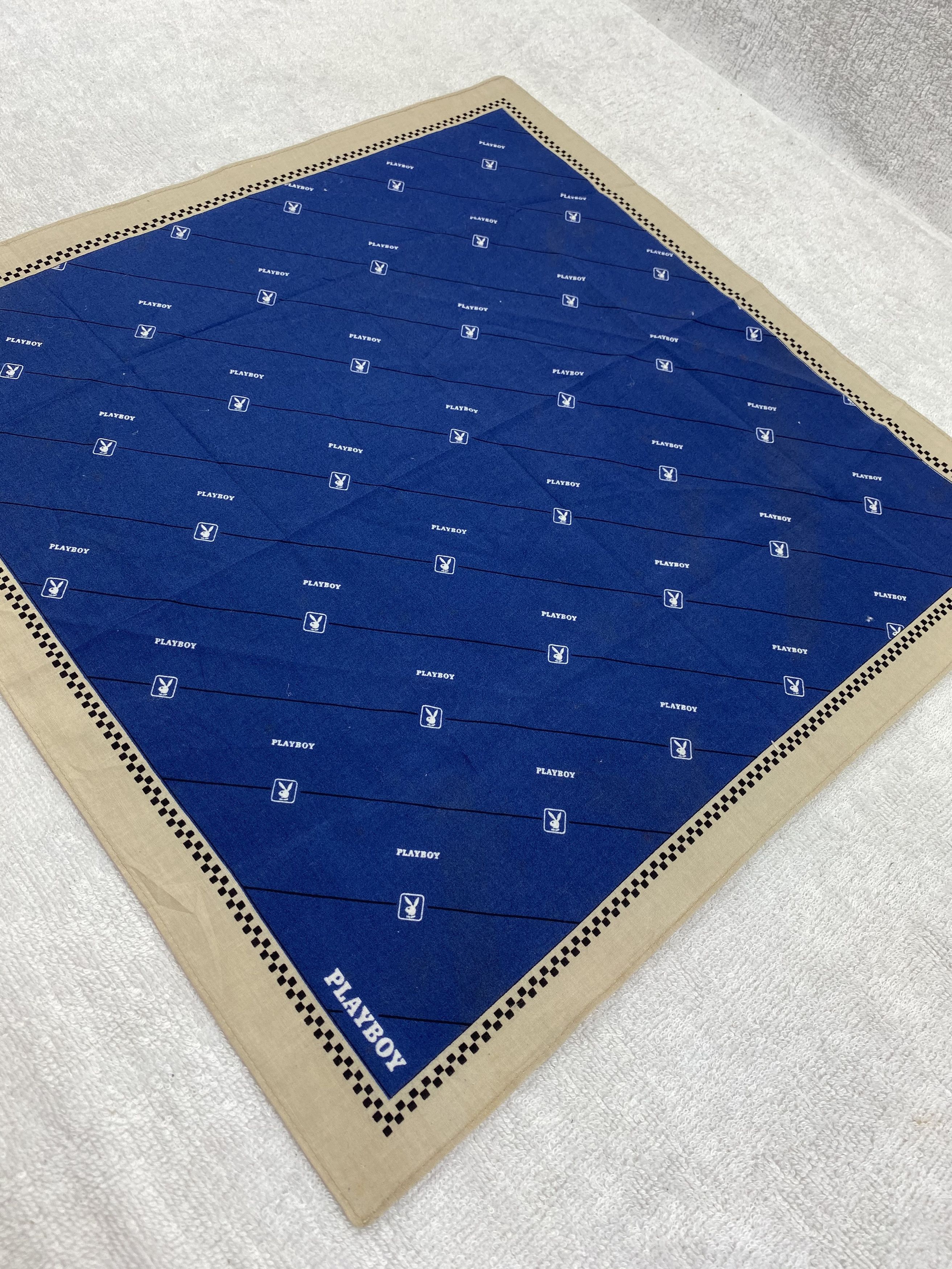 Playboy × Vintage Playboy Handkerchief / Bandana / Neckerchief Size ONE SIZE - 4 Thumbnail