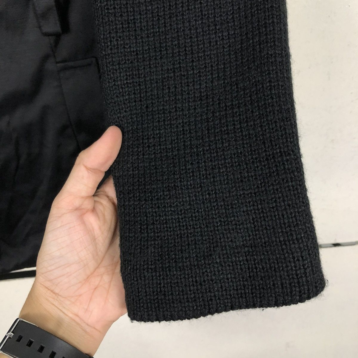 Dolce & Gabbana 🔥ICONIC BLACK CHORE JACKET D&G CARDIGAN SLEEVE Size US S / EU 44-46 / 1 - 17 Thumbnail