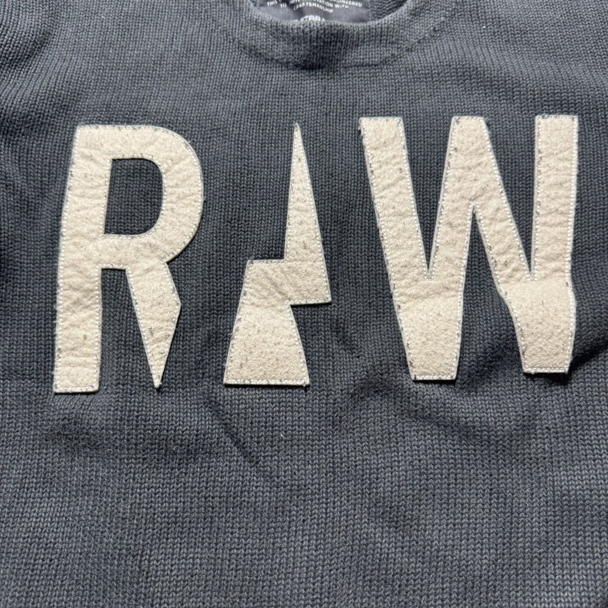 G-Star avant garde y2k sweater g star raw big logo rare Size US M / EU 48-50 / 2 - 3 Thumbnail