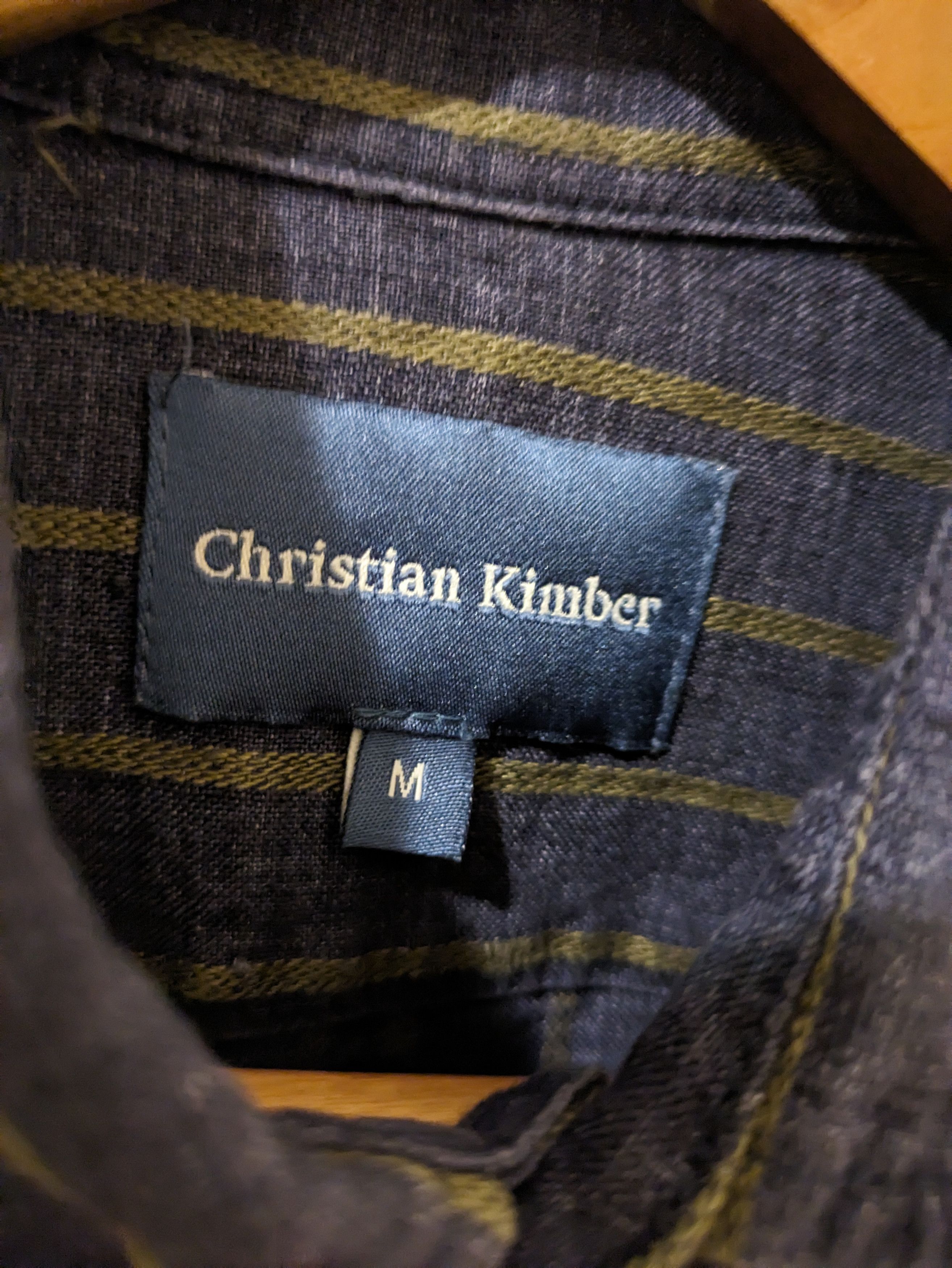 Christian Kimber Bronte Italian Linen Stripe Shirt Size US S / EU 44-46 / 1 - 4 Thumbnail