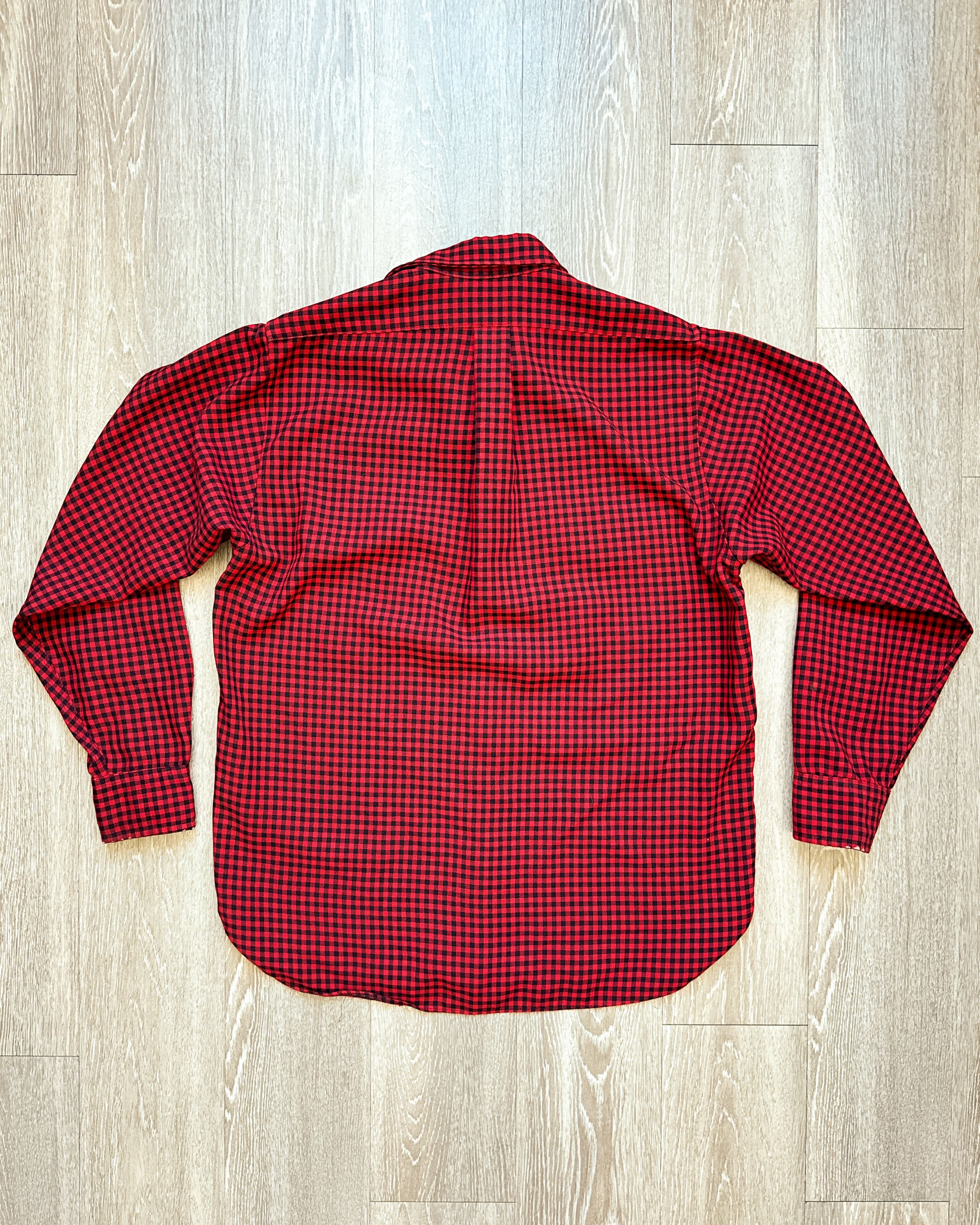 L.L. Bean Vintage LL Bean Buffalo Gingham Plaid Button Down Shirt M Size US M / EU 48-50 / 2 - 6 Thumbnail