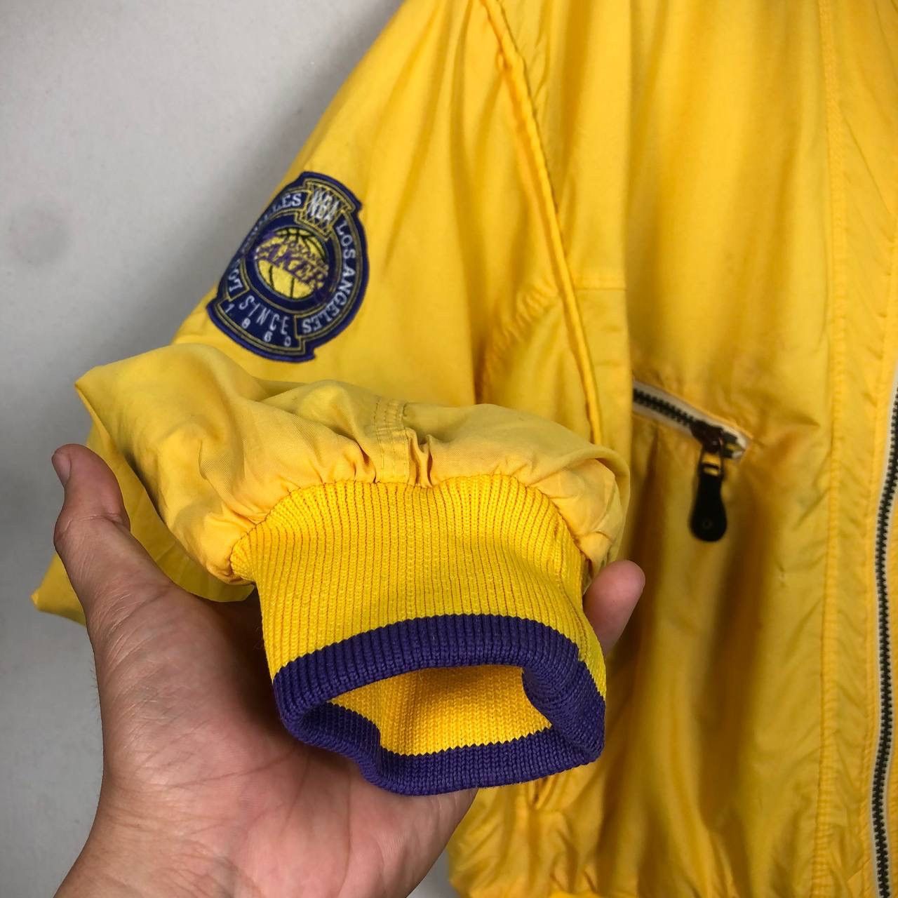 NBA 1991 Nutmeg x Campri LA Lakers NBA Jacket - XL - Vtg 90s Size US XL / EU 56 / 4 - 7 Thumbnail
