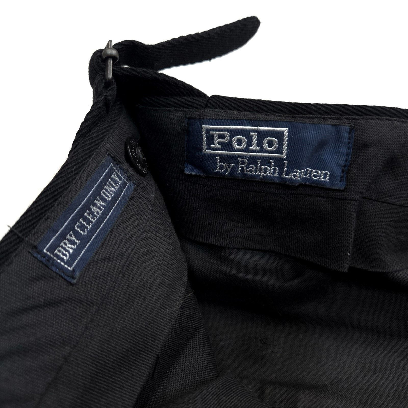 Polo Ralph Lauren VTG Polo Ralph Lauren Pants Men 34x25 Adjustable Waist Thick Size US 34 / EU 50 - 3 Thumbnail