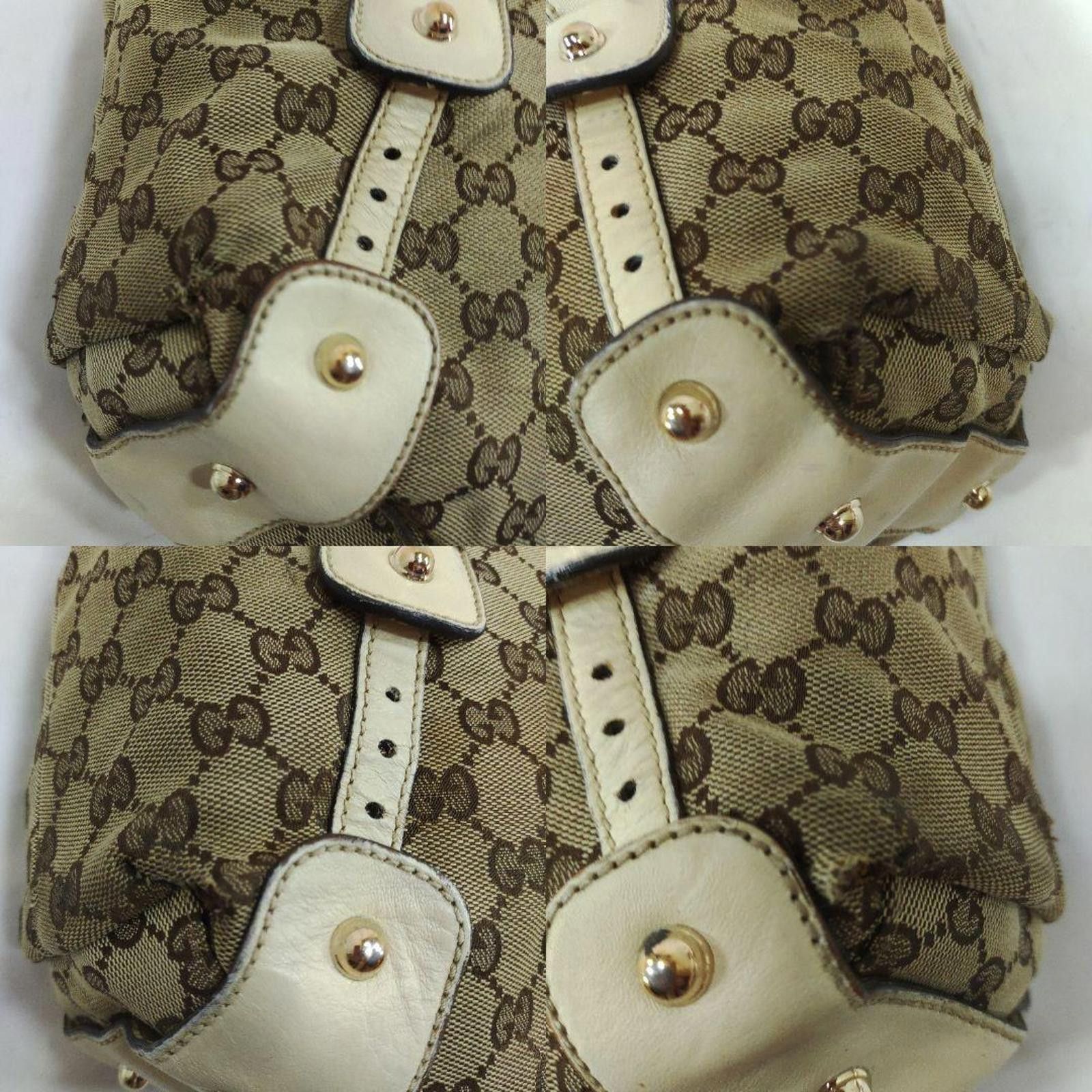 Gucci Gucci - Beige GG Canvas Tote Bag Size ONE SIZE - 8 Thumbnail