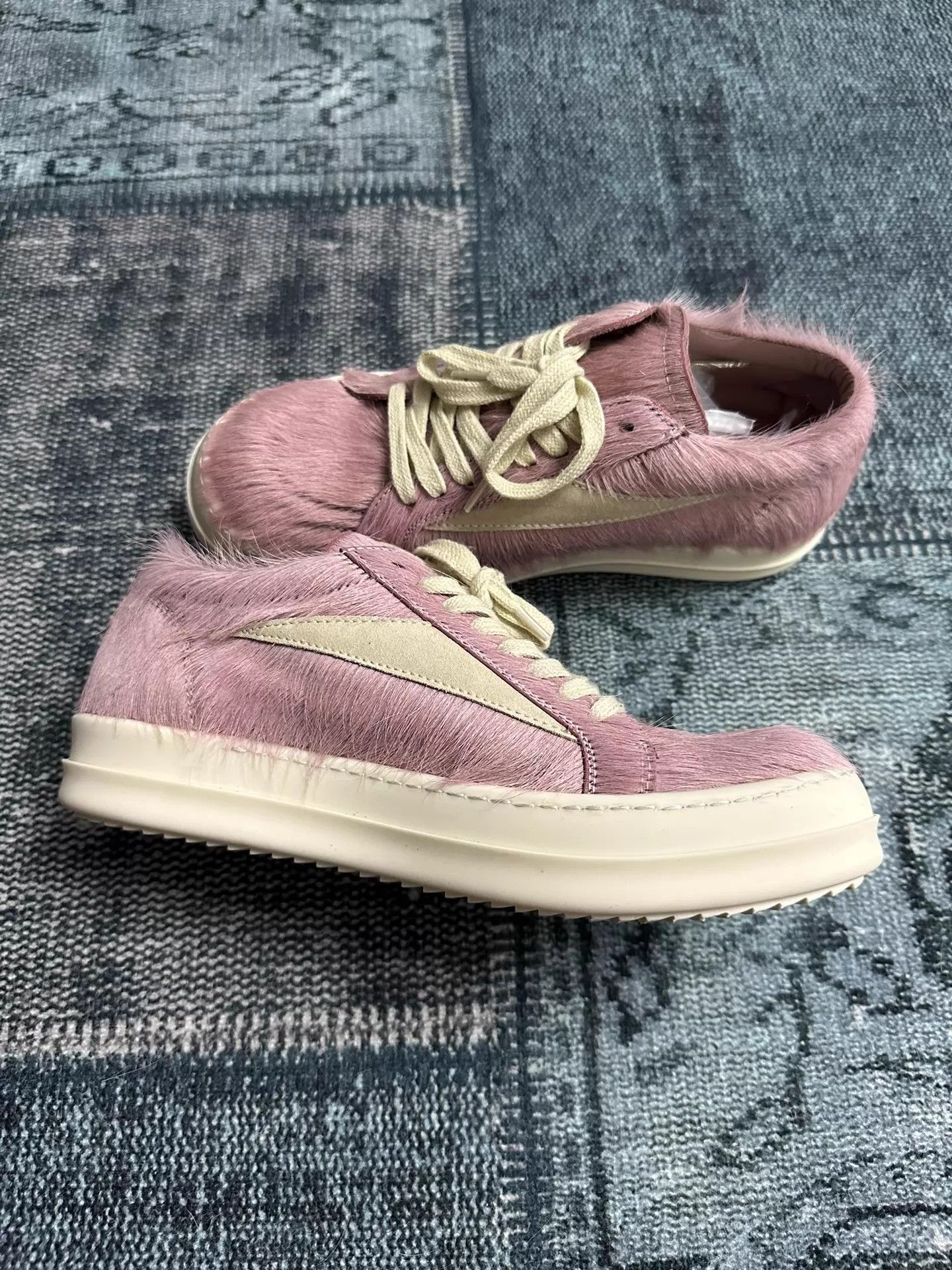 Rick Owens Rick Owens Mainline Pink Horsehair 38.5 Size US 8 / IT 38 - 3 Thumbnail