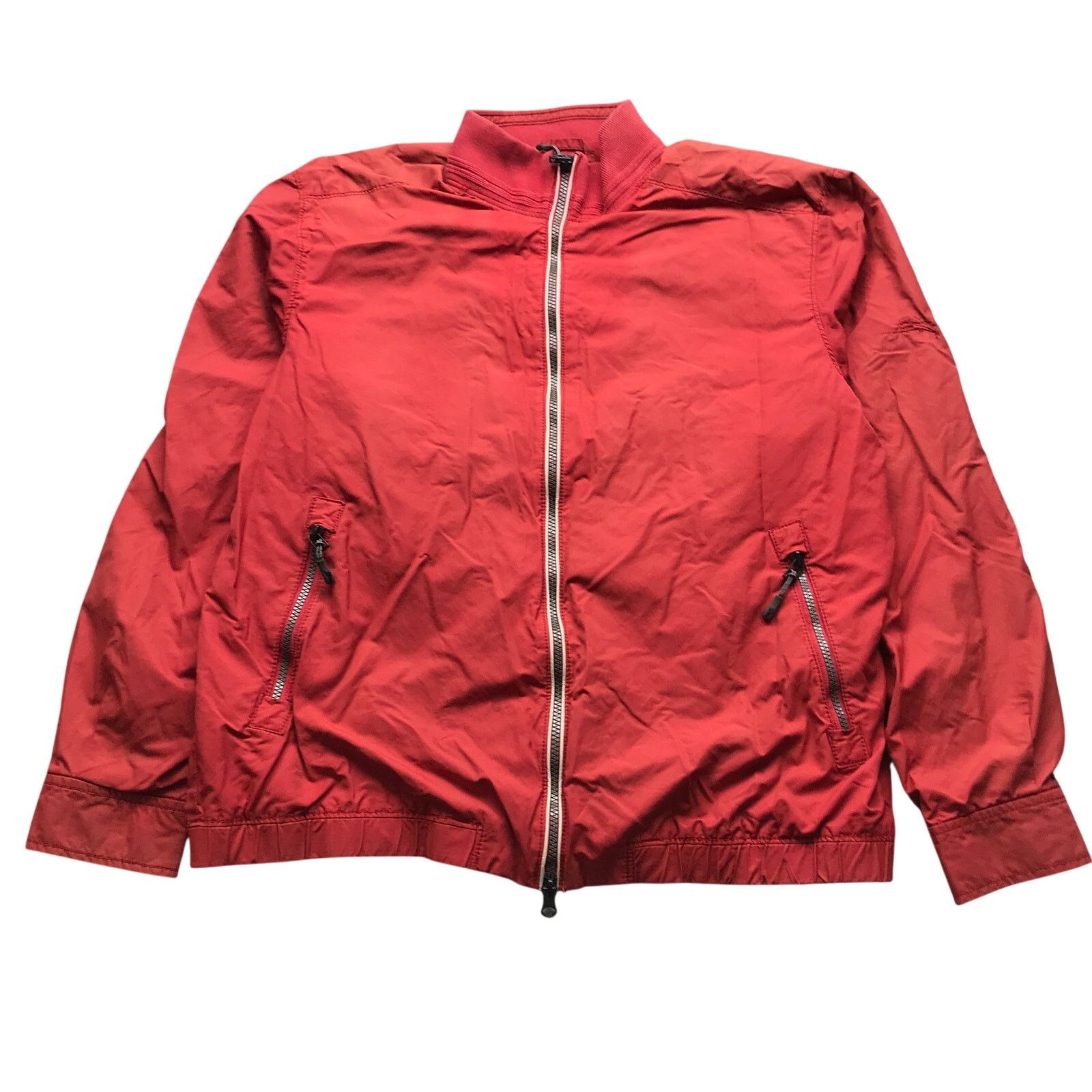Tommy Bahama Tommy Bahama Lined Bomber Jacket Mens Medium Red Full Zip Size US M / EU 48-50 / 2 - 1 Thumbnail