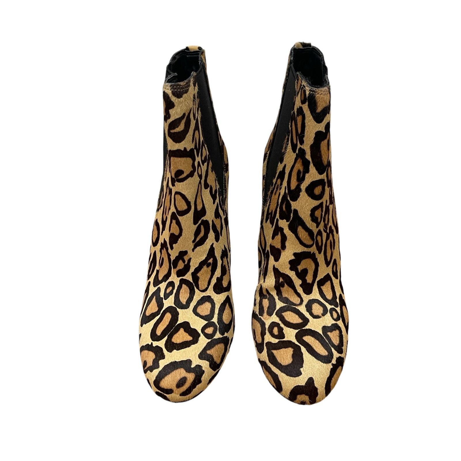 Sam Edelman Sam Edelman Womens Case Nude Leopard Print Fur Bootie Size 8 Size US 8 / IT 38 - 4 Thumbnail