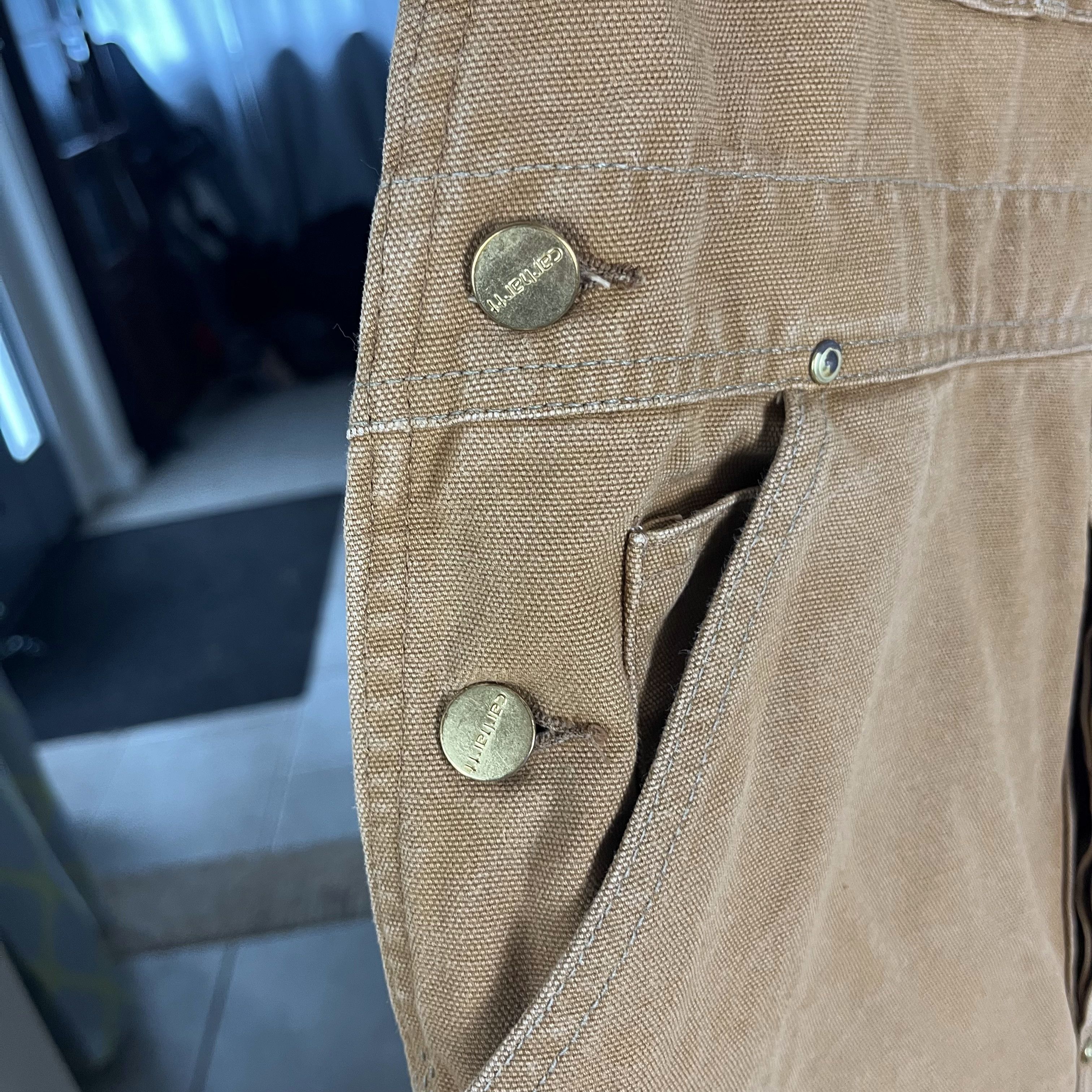 Carhartt Carhartt Overalls 36x30 Duck Canvas Brown Double Knee Size US 36 / EU 52 - 9 Thumbnail