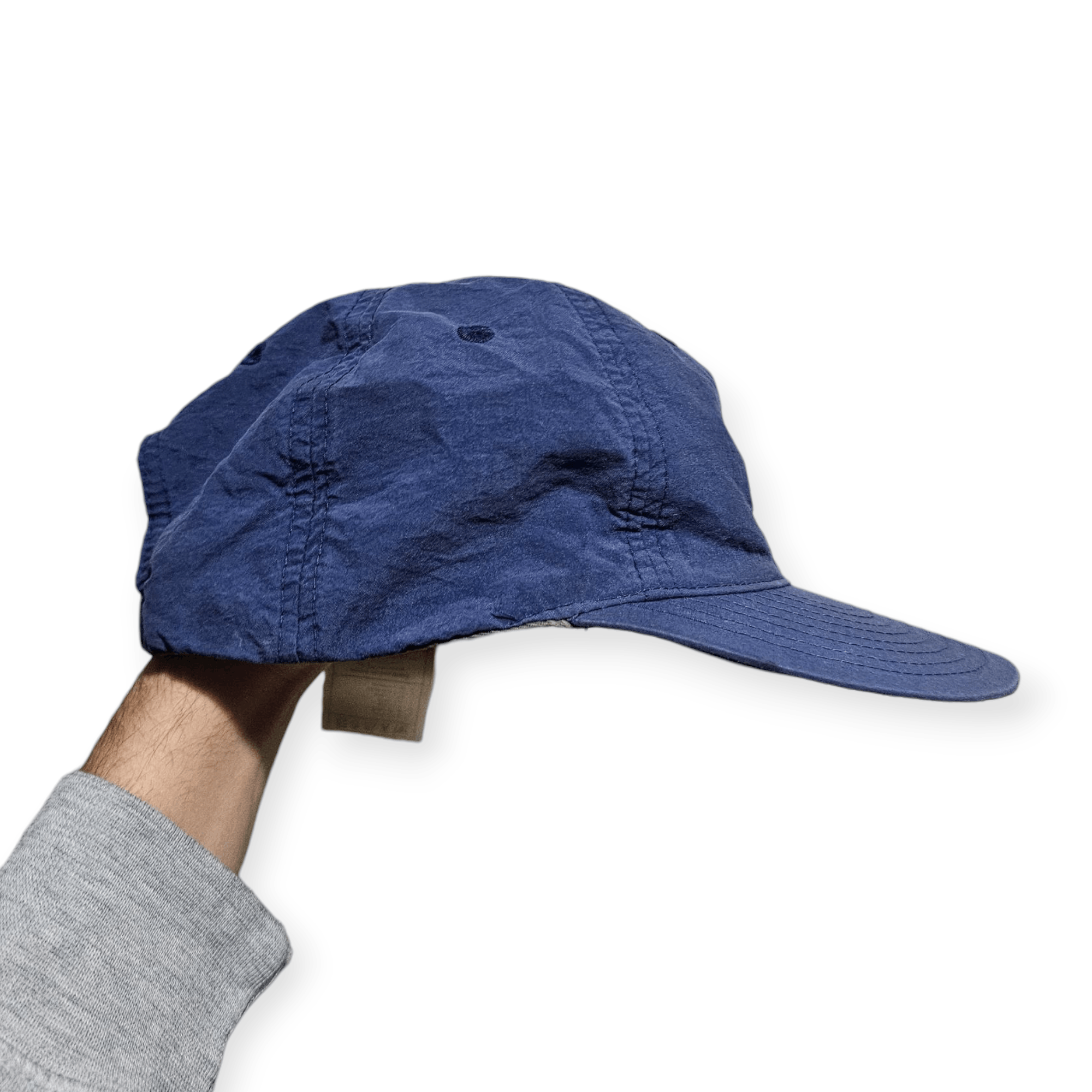 Nike Nike 90's Vintage Blue Nylon Hat Size ONE SIZE - 3 Thumbnail