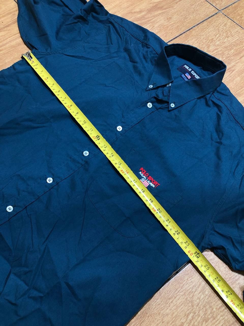Polo Ralph Lauren Polo SPORT Ralph Lauren Brushed Cotton Collared Shirt Size US XXL / EU 58 / 5 - 11 Thumbnail