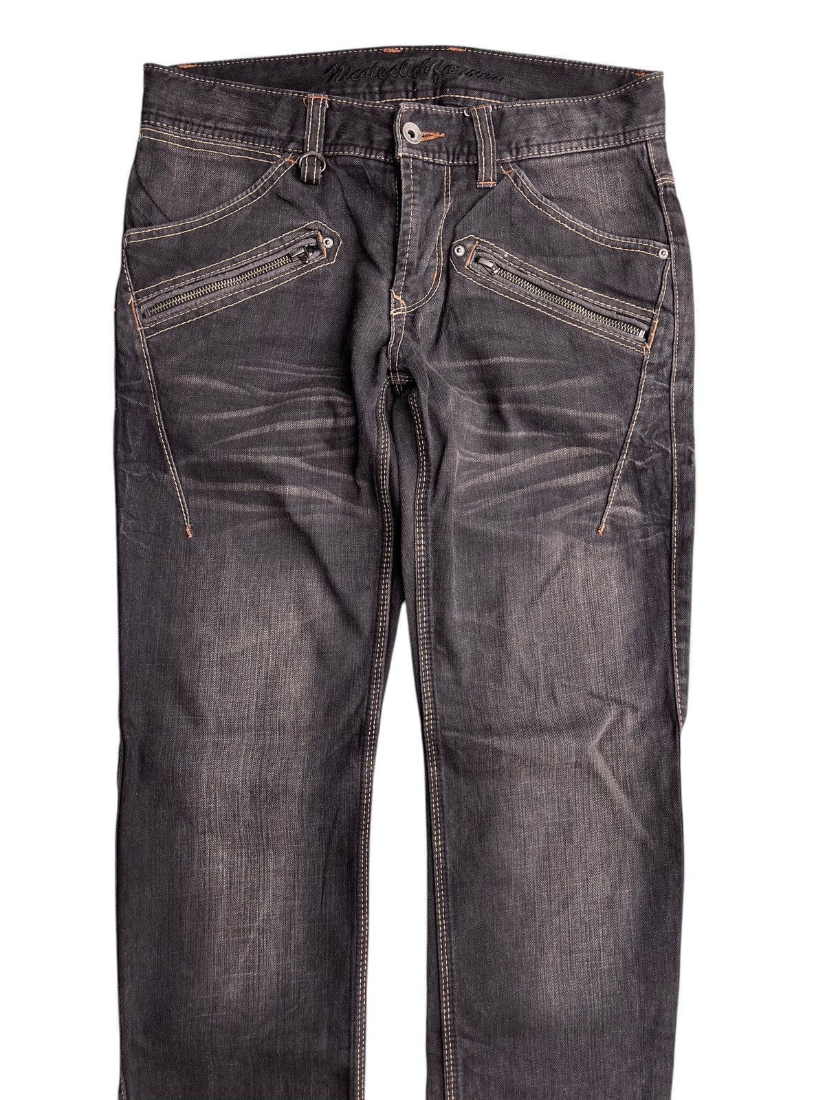 Japanese Brand × Vintage Nicole Club For Men zipper pocket denim pants Size US 32 / EU 48 - 3 Thumbnail