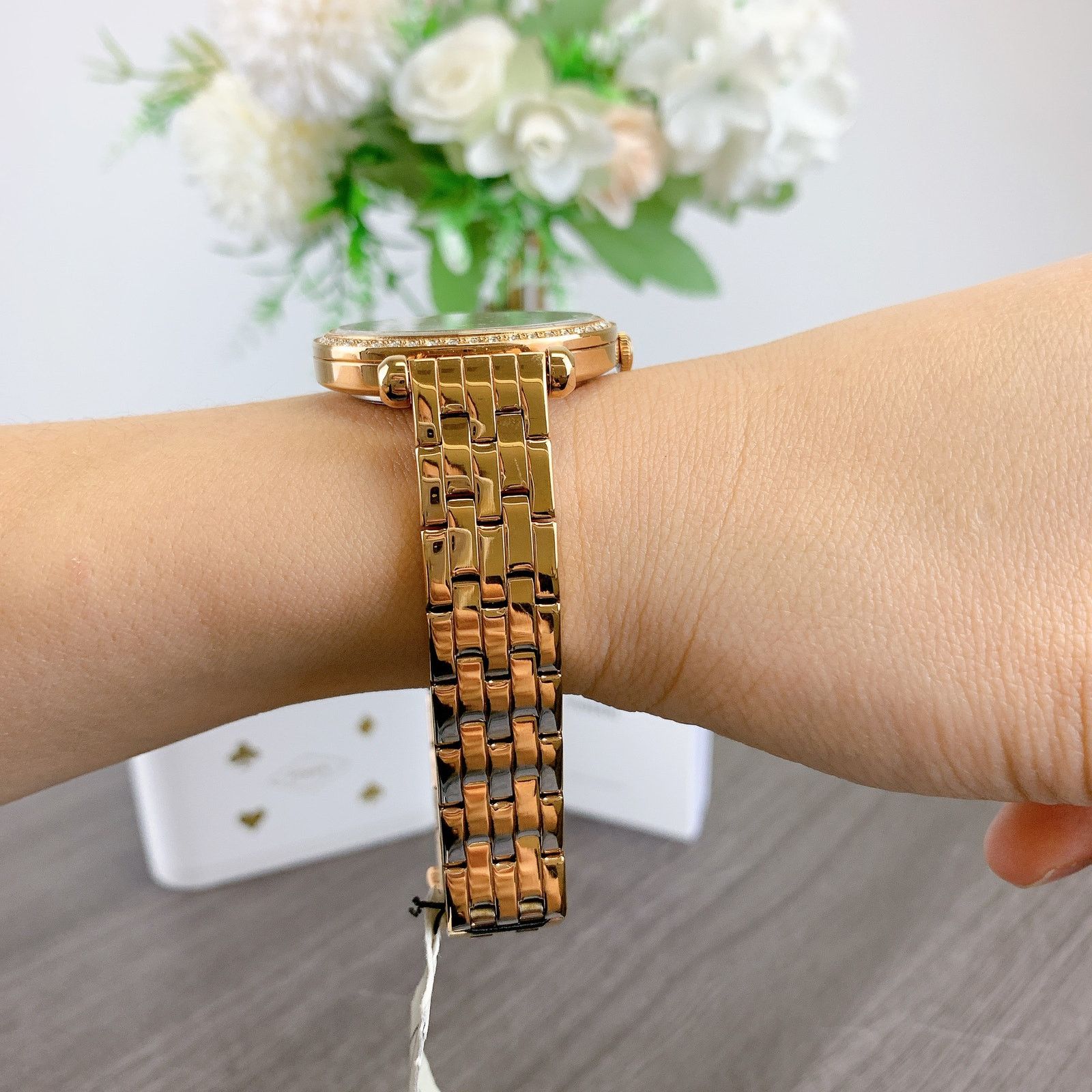Fossil Fossil BQ3497 Tillie Three-Hand Rose Gold Stainless Watch Size ONE SIZE - 2 Thumbnail