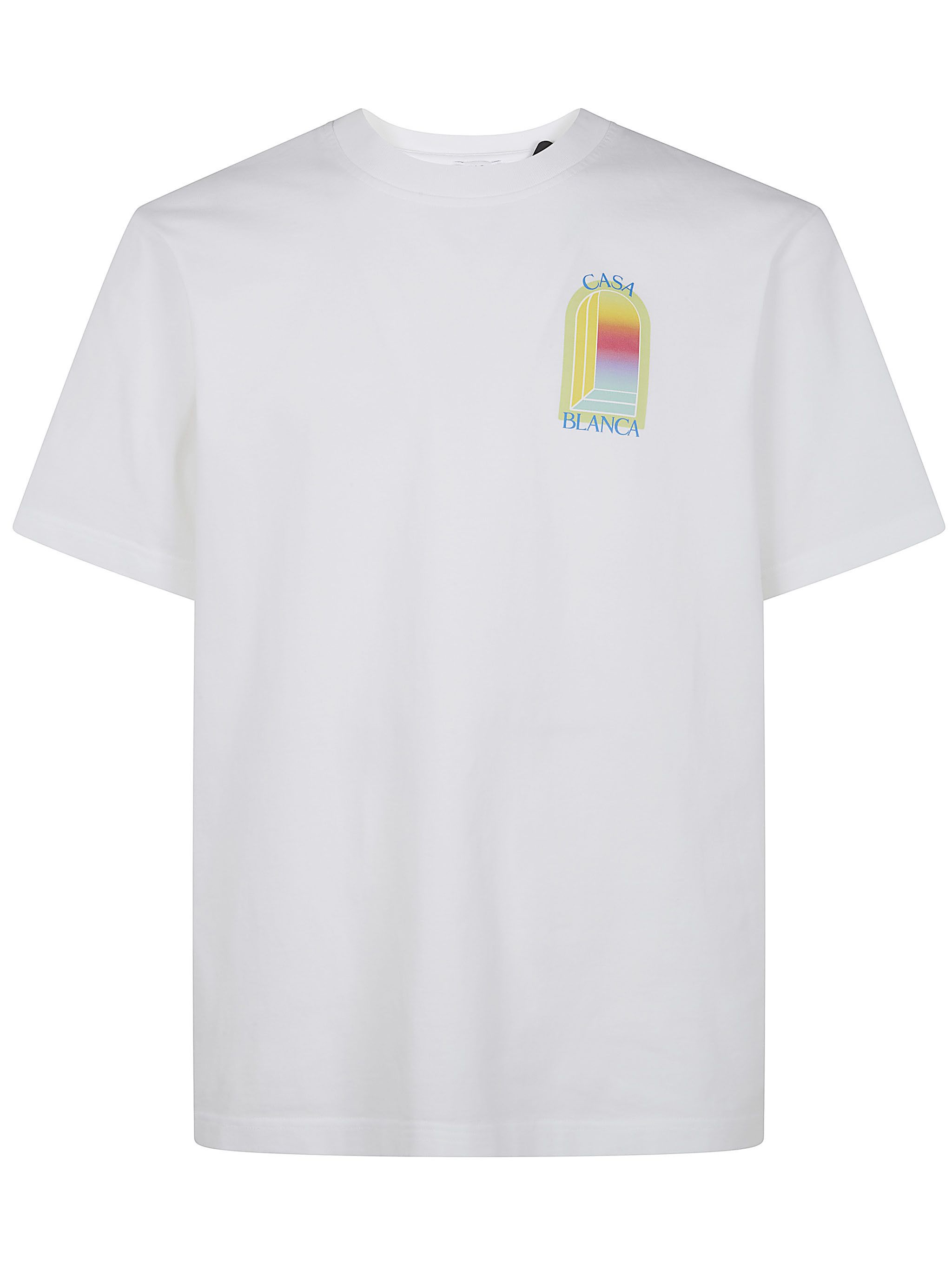 Casablanca "L`ARCHE PRINT" CLASSIC T-SHIRT Size US M / EU 48-50 / 2 - 1 Thumbnail