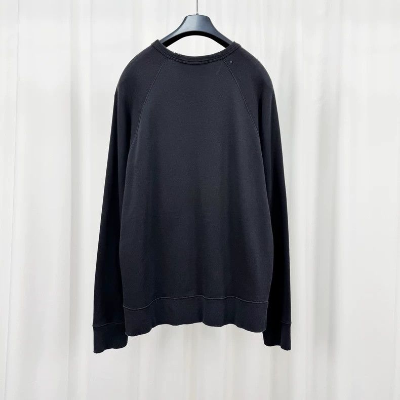 Gucci Gucci Leopard head print washed and damaged sweatshirt Size US M / EU 48-50 / 2 - 2 Thumbnail