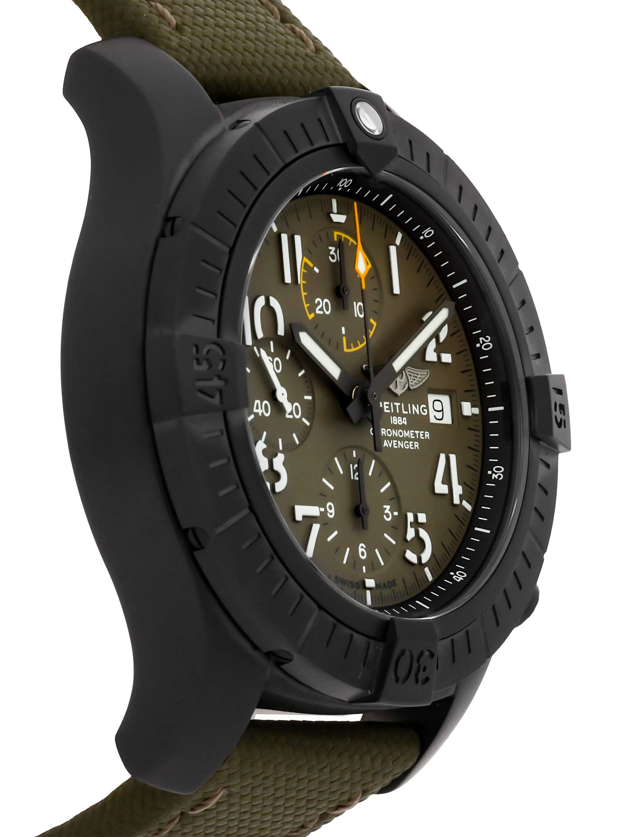 Breitling o1mt1gz0125 Size: OS / Avenger 45 Watch in Green Size ONE SIZE - 3 Thumbnail