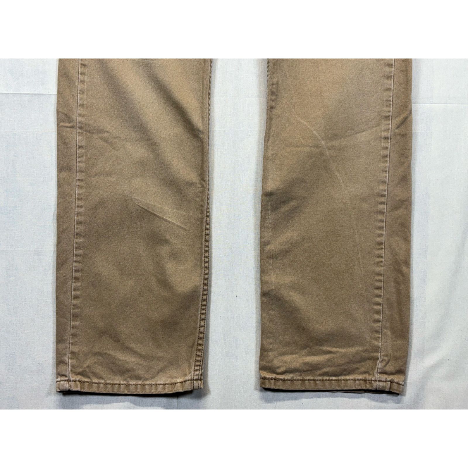 Levi's Levi’s 514 Straight Fit Khaki Jeans Men’s 32x34 Tan Casual Size US 32 / EU 48 - 12 Thumbnail